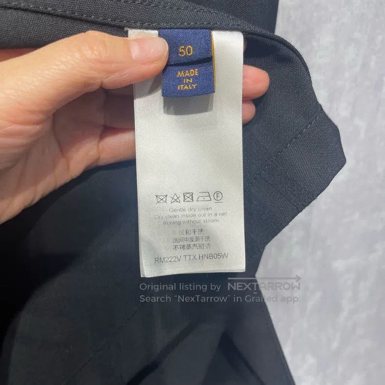 Louis Vuitton Louis Vuitton Solid dark logo jacket Size US M / EU 48-50 / 2 - 4 Thumbnail
