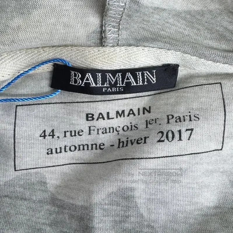 Balmain Balmain Green Cotton Women's Hoodie . Size M / US 6-8 / IT 42-44 - 3 Thumbnail