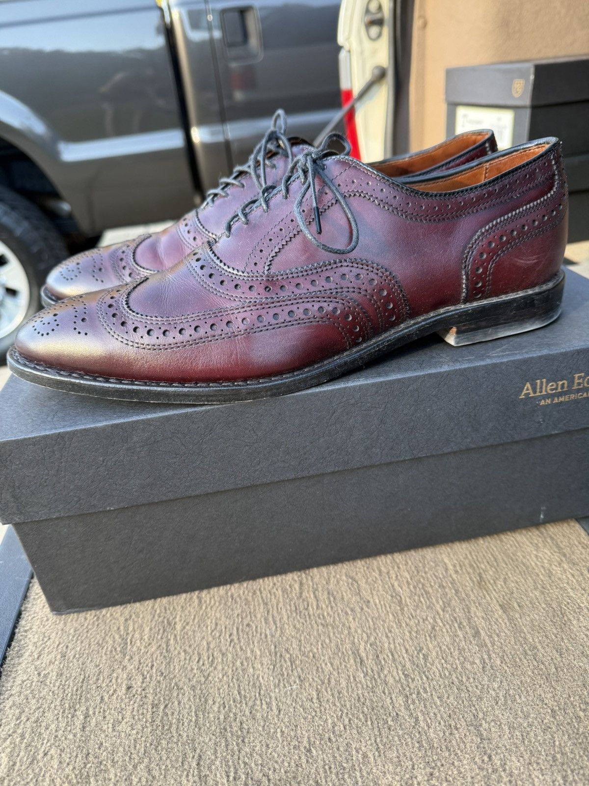 Allen Edmonds Allen Edmonds McAllister Wingtip Size US 10.5 / EU 43-44 - 4 Thumbnail