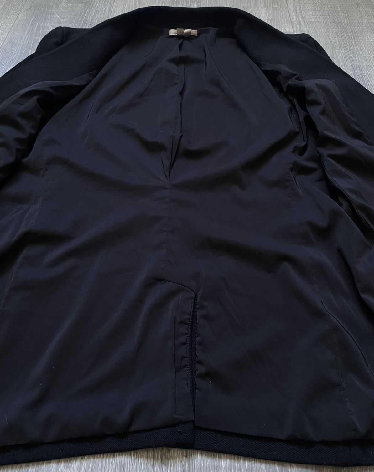 Helmut Lang Women’s Helmut Lang Made in USA Black Viscose Blazer Jacket Size M / US 6-8 / IT 42-44 - 10 Thumbnail