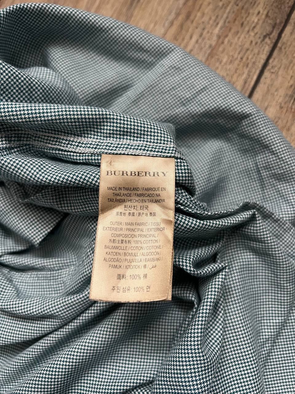 Burberry Burberry Brit Blue Classic Shirt Size US XL / EU 56 / 4 - 7 Thumbnail