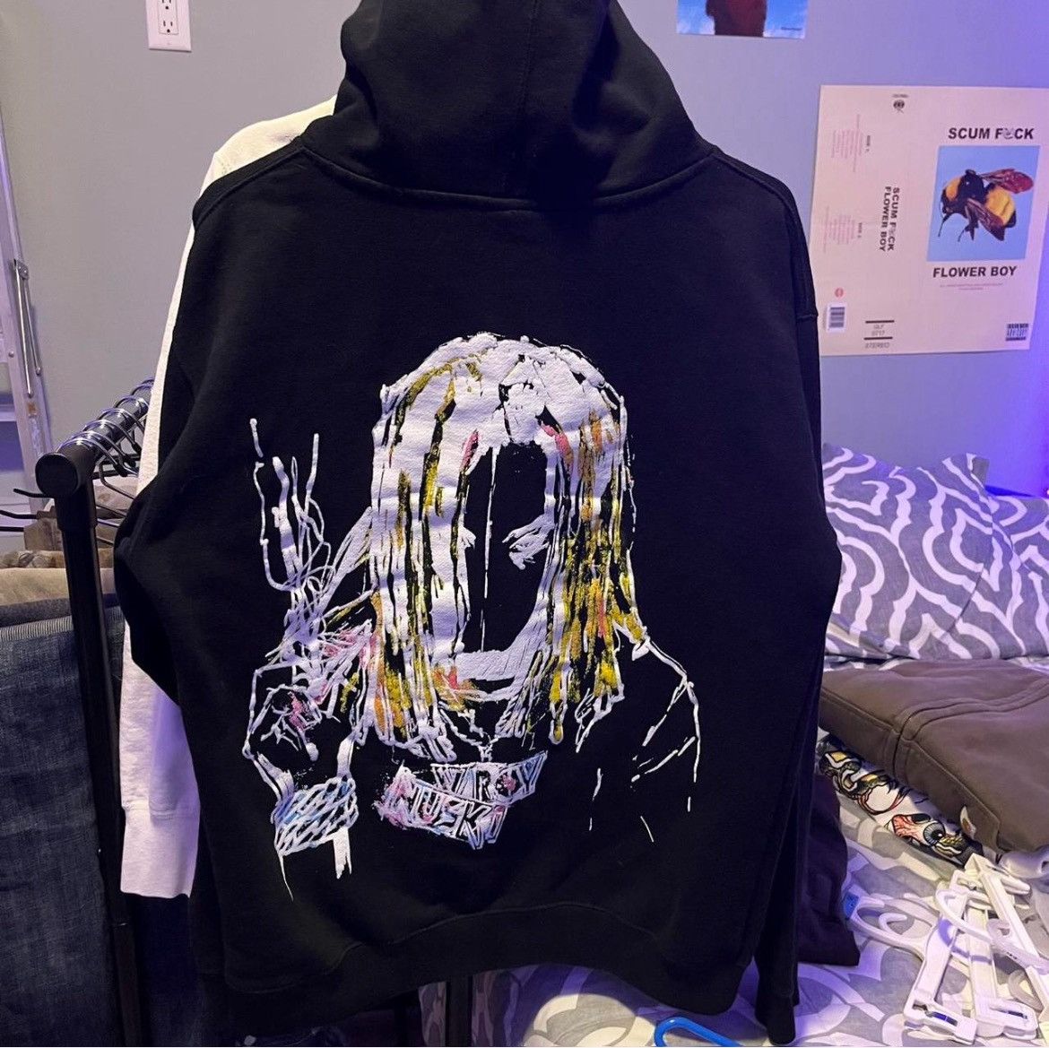 Revenge Revenge X Lil Durk painting hoodie Size US M / EU 48-50 / 2 - 3 Thumbnail