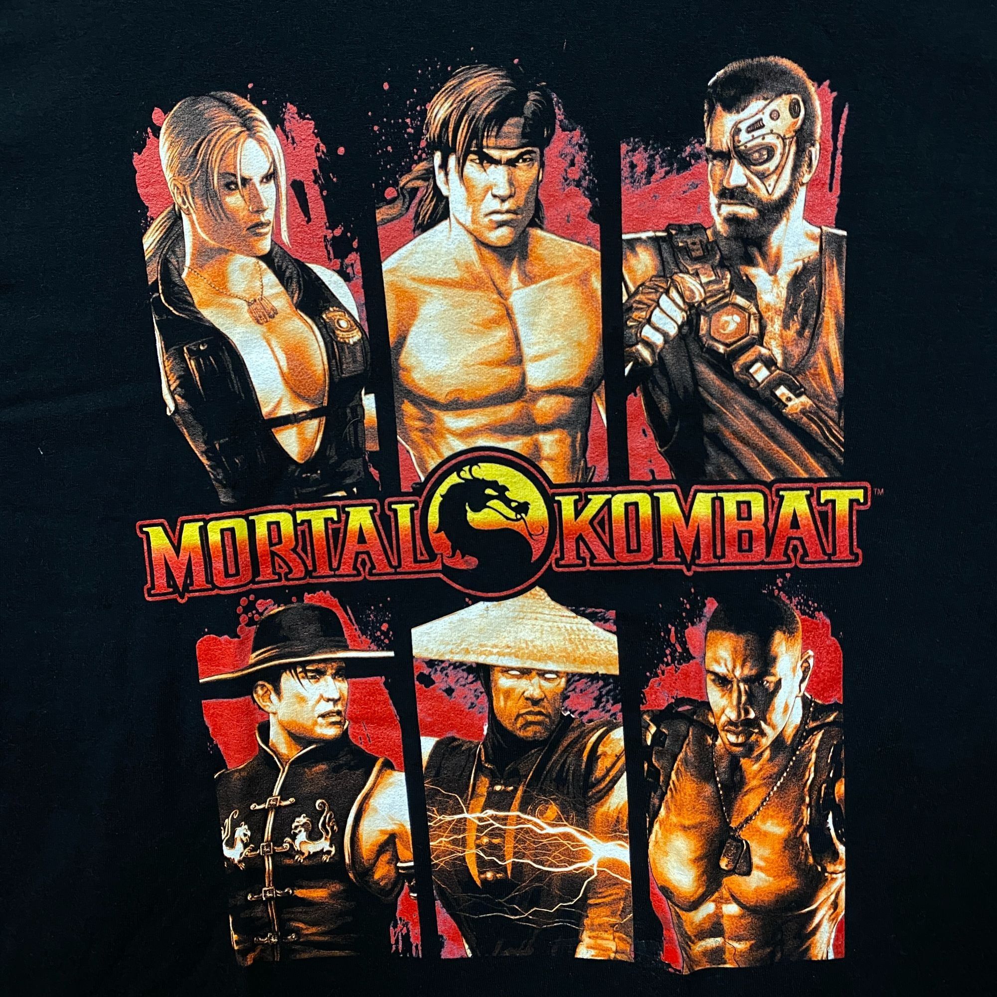 Other Mortal Combat Character Grid Design Video Game T-Shirt Large Size US L / EU 52-54 / 3 - 2 Thumbnail