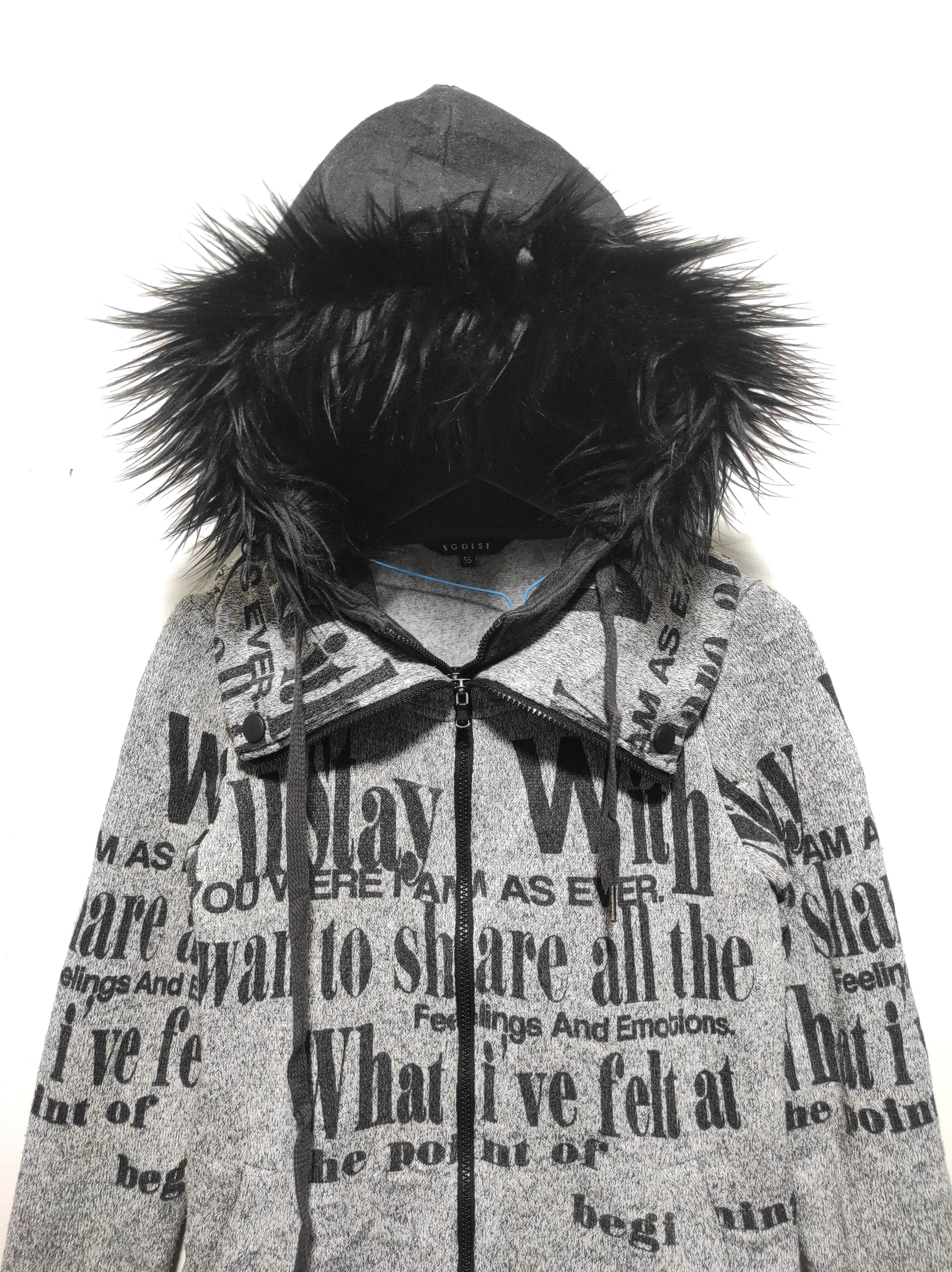 Hysteric Glamour Egoist Double Layer Zip Fur Hoodie if six was nine style Size US S / EU 44-46 / 1 - 5 Thumbnail