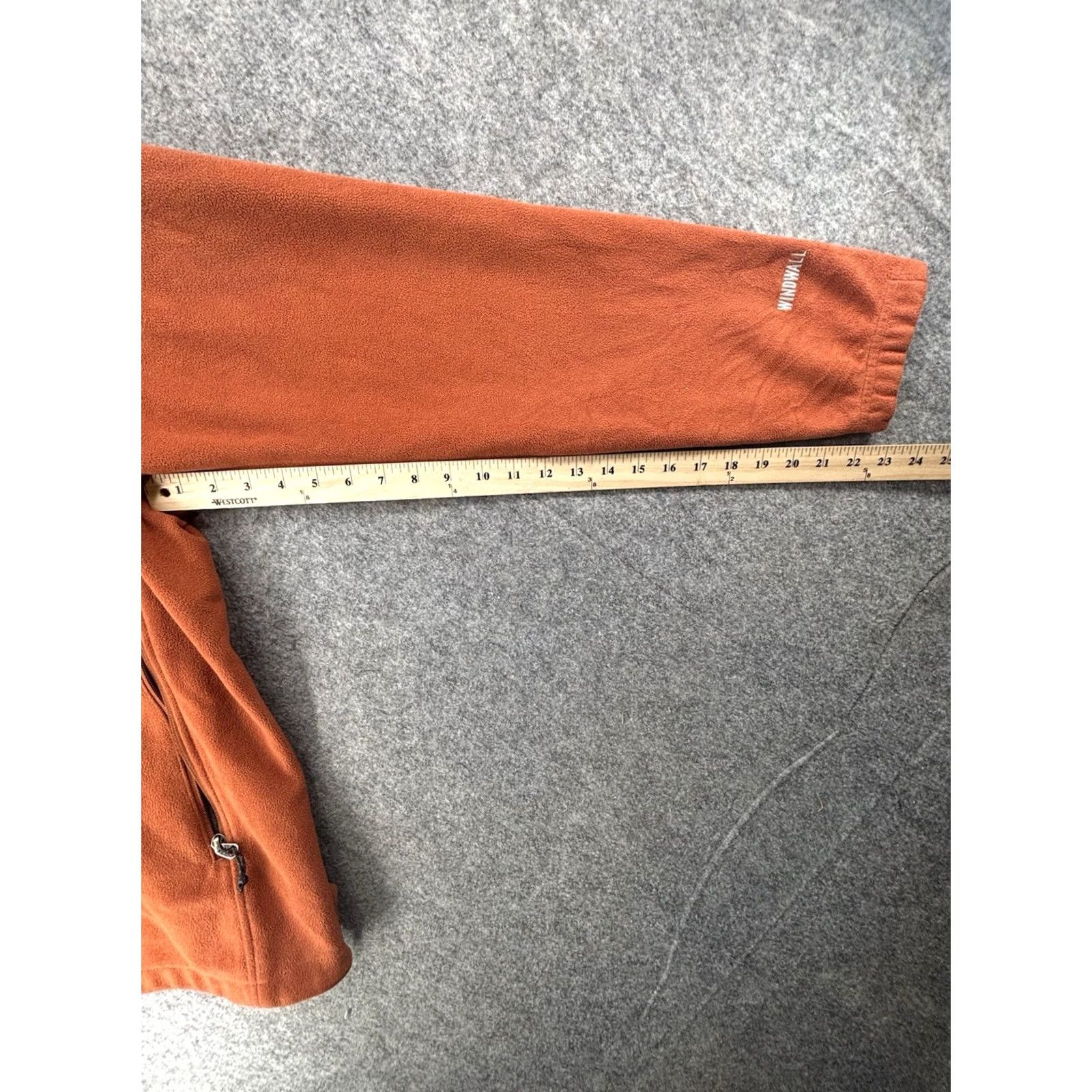 The North Face The North Face Windwall Jacket Men's Orange Full Zip Pockets M Size US M / EU 48-50 / 2 - 4 Thumbnail