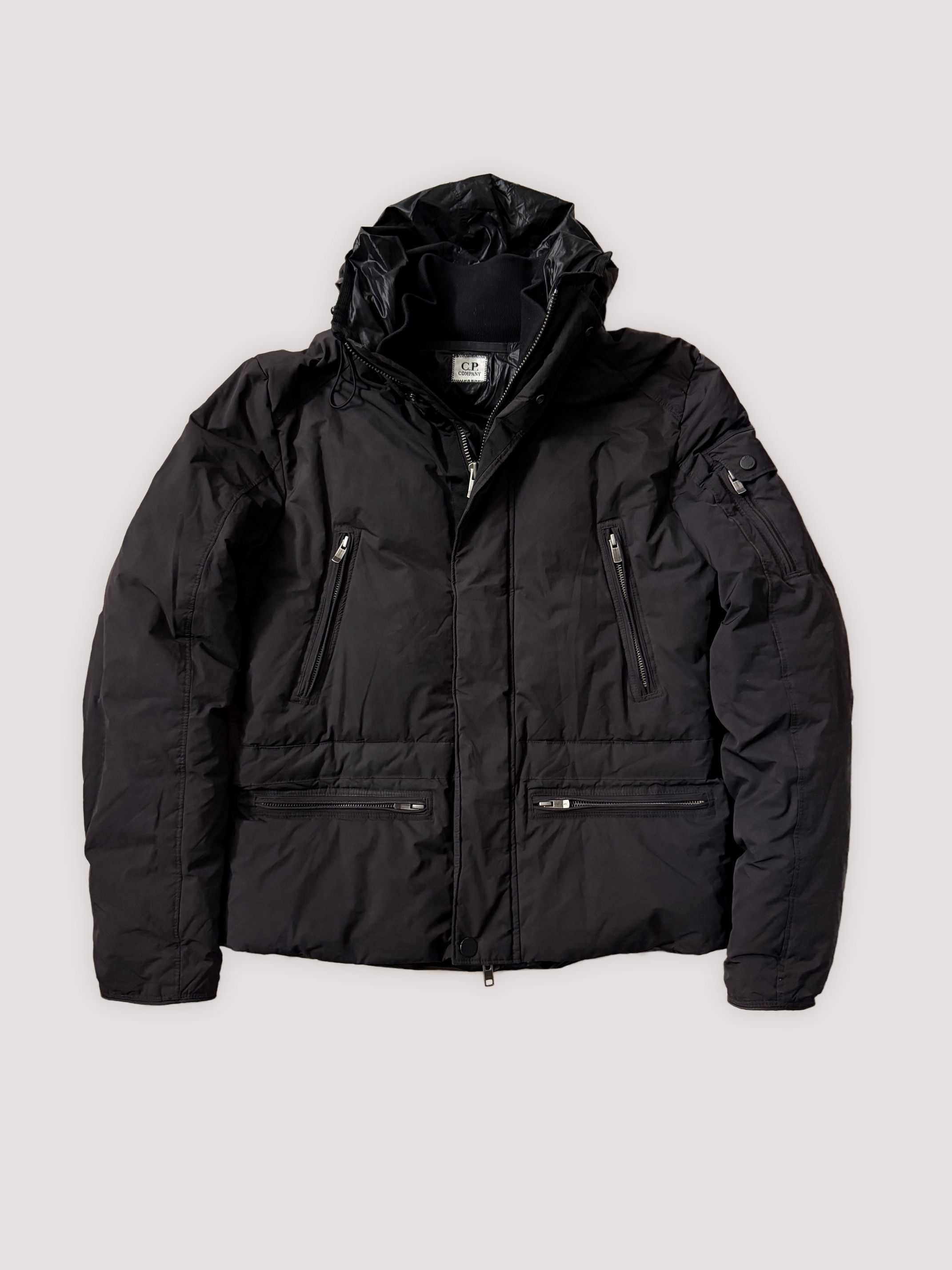 C.P. Company C.P. Company Hooded Technical Down Jacket Size US S / EU 44-46 / 1 - 3 Thumbnail