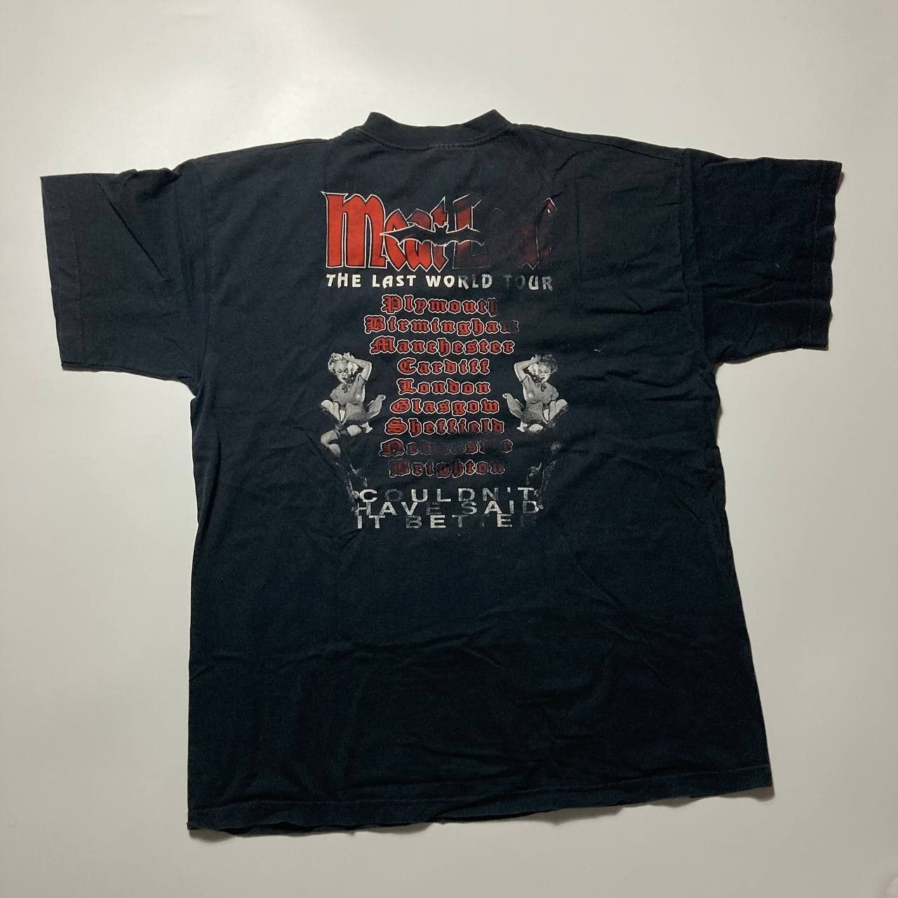Band Tees Vintage Meat Loaf Tour Rock Band Tee Size US XL / EU 56 / 4 - 4 Thumbnail