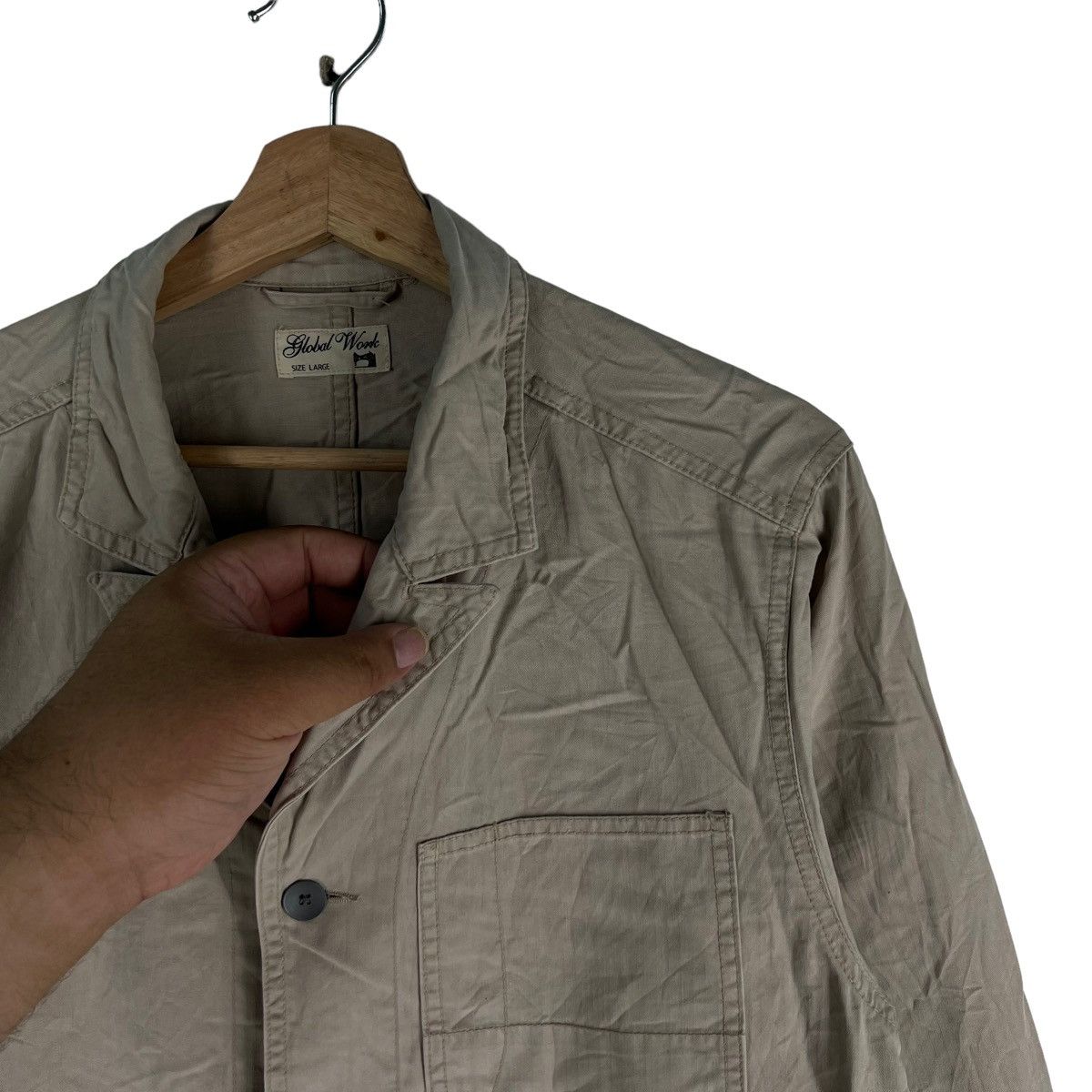 Japanese Brand 🔥90’s Vtg Chore Work Jacket Global Work Japan Issey Miyake Size US L / EU 52-54 / 3 - 5 Thumbnail