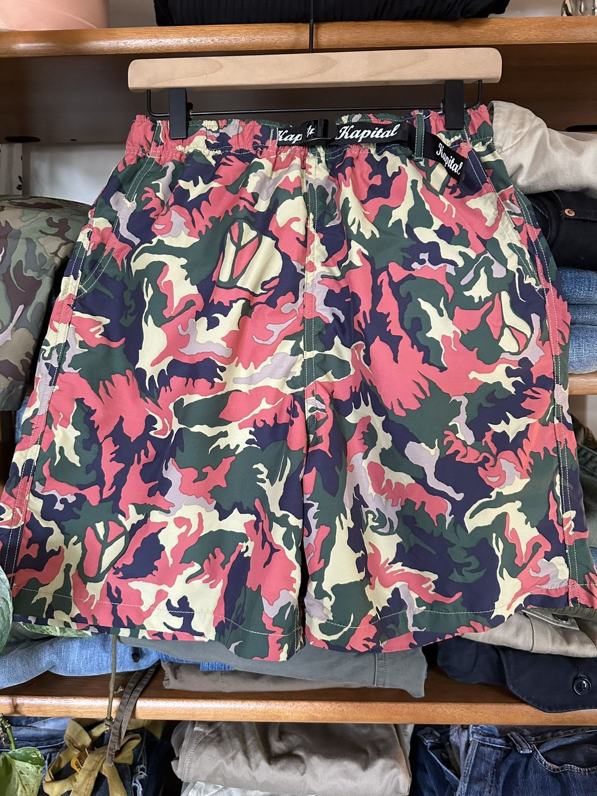 Kapital Taffeta camo shorts size 1 Size US 29 - 1 Thumbnail