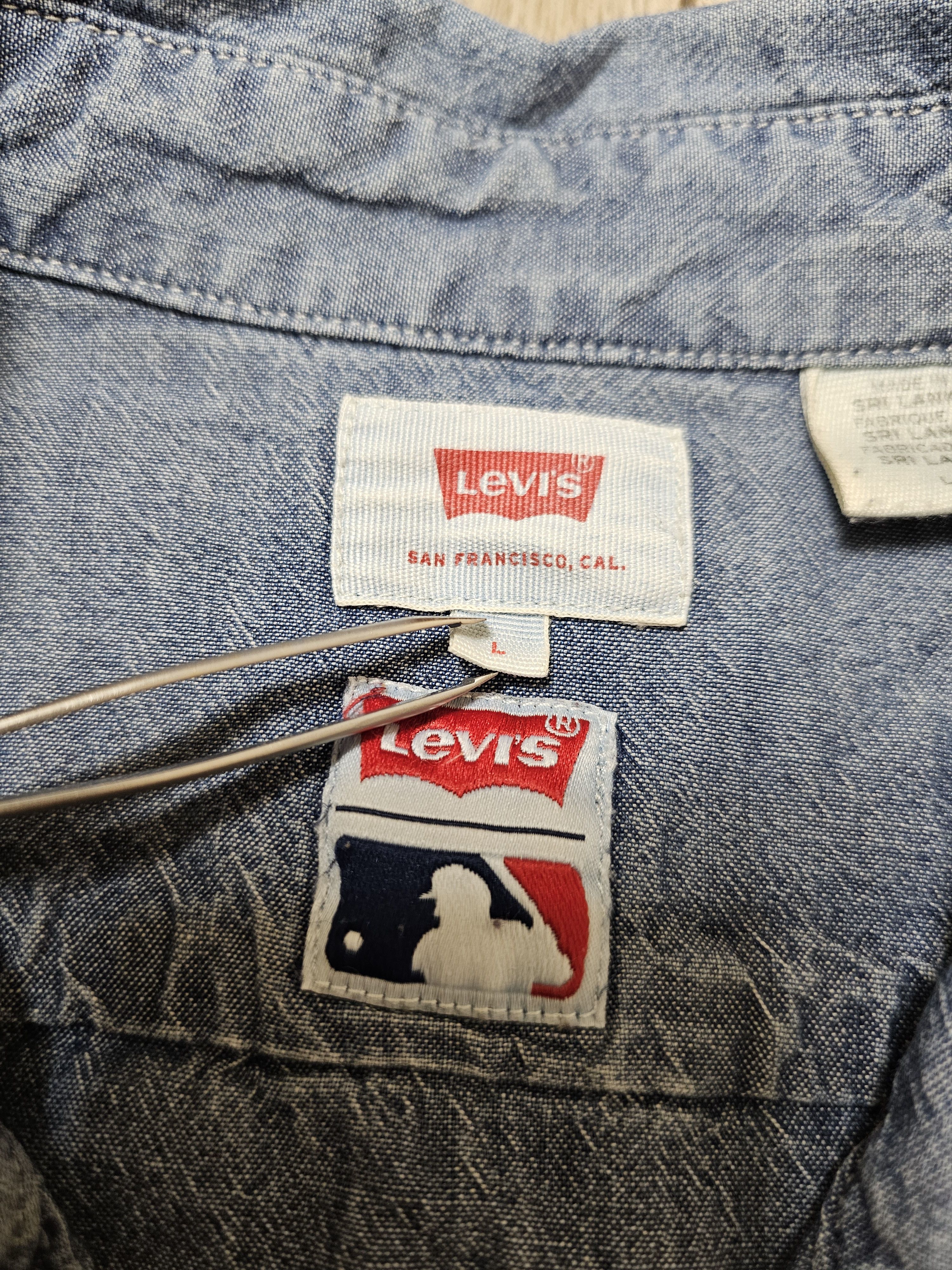 Levi's × Vintage SAN FRANCISCO GIANTS VINTAGE CLASSIC BUTTON LEVIS BASEBALL Size US L / EU 52-54 / 3 - 6 Thumbnail