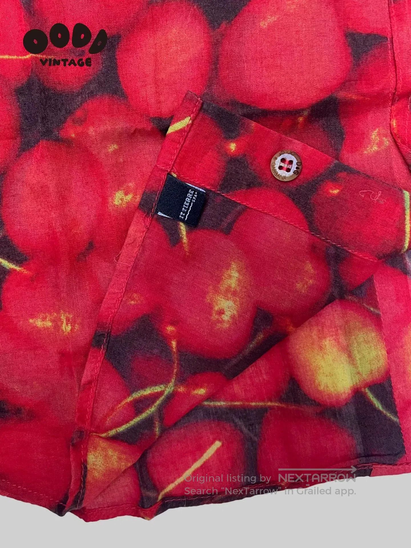 Dolce & Gabbana Dolce & Gabbana Cherry Printed Shirt. Size S / US 4 / IT 40 - 5 Thumbnail