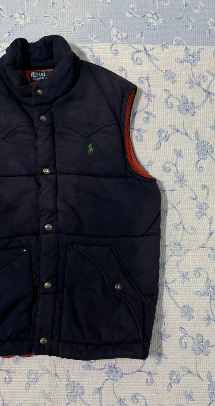 Polo Ralph Lauren Vintage Polo Ralph Lauren Padded Vest Size US M / EU 48-50 / 2 - 3 Thumbnail
