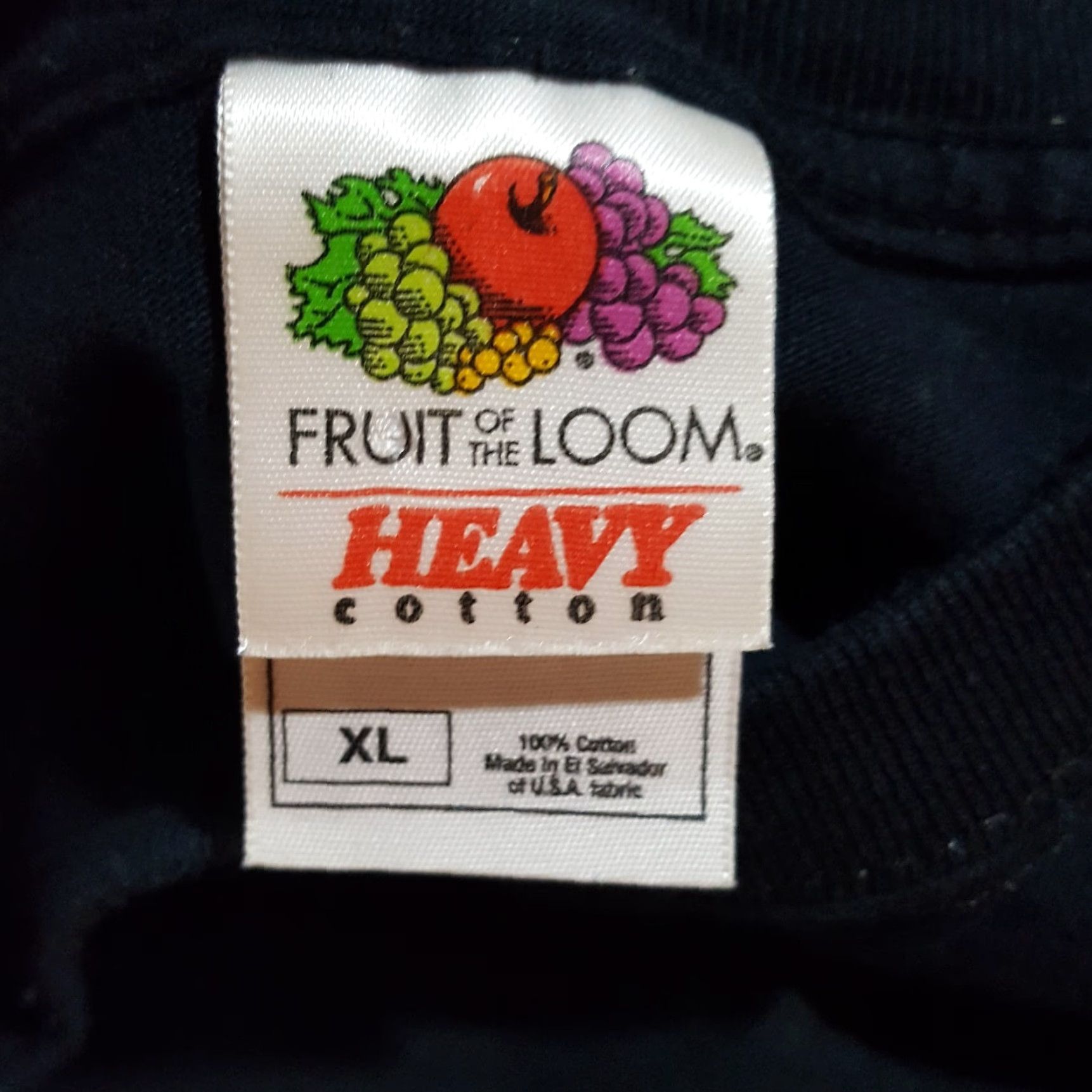 Fruit Of The Loom VINTAGE Three O Vodka T-Shirt Mens XL Black 90s Y2K Retro Fun Logo Embroidered Cotton Shirt Size US XL / EU 56 / 4 - 6 Thumbnail