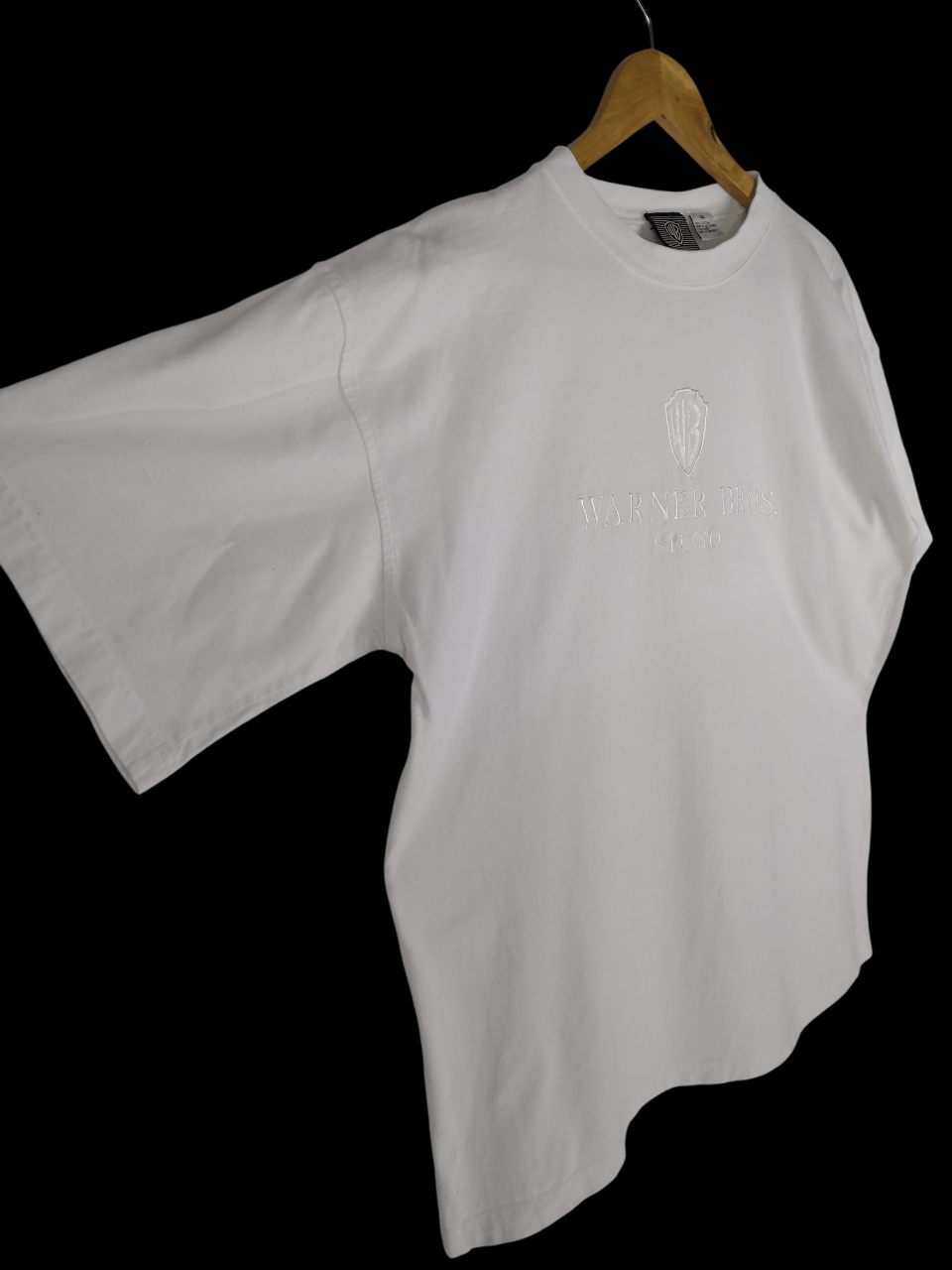 Universal Studios Vintage 90s Warner Bros Studio T-Shirt Spellout Embroidery Size US XL / EU 56 / 4 - 3 Thumbnail