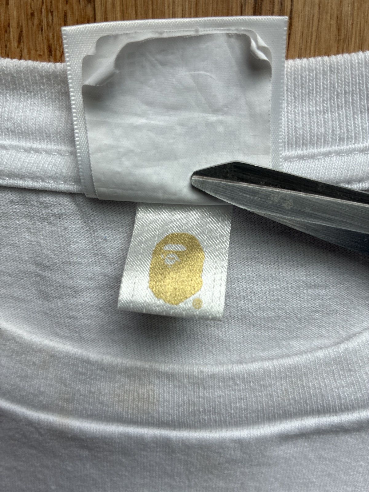 Bape Bape ABC Camo College Tee White Sz XL Rare Size US XL / EU 56 / 4 - 8 Thumbnail