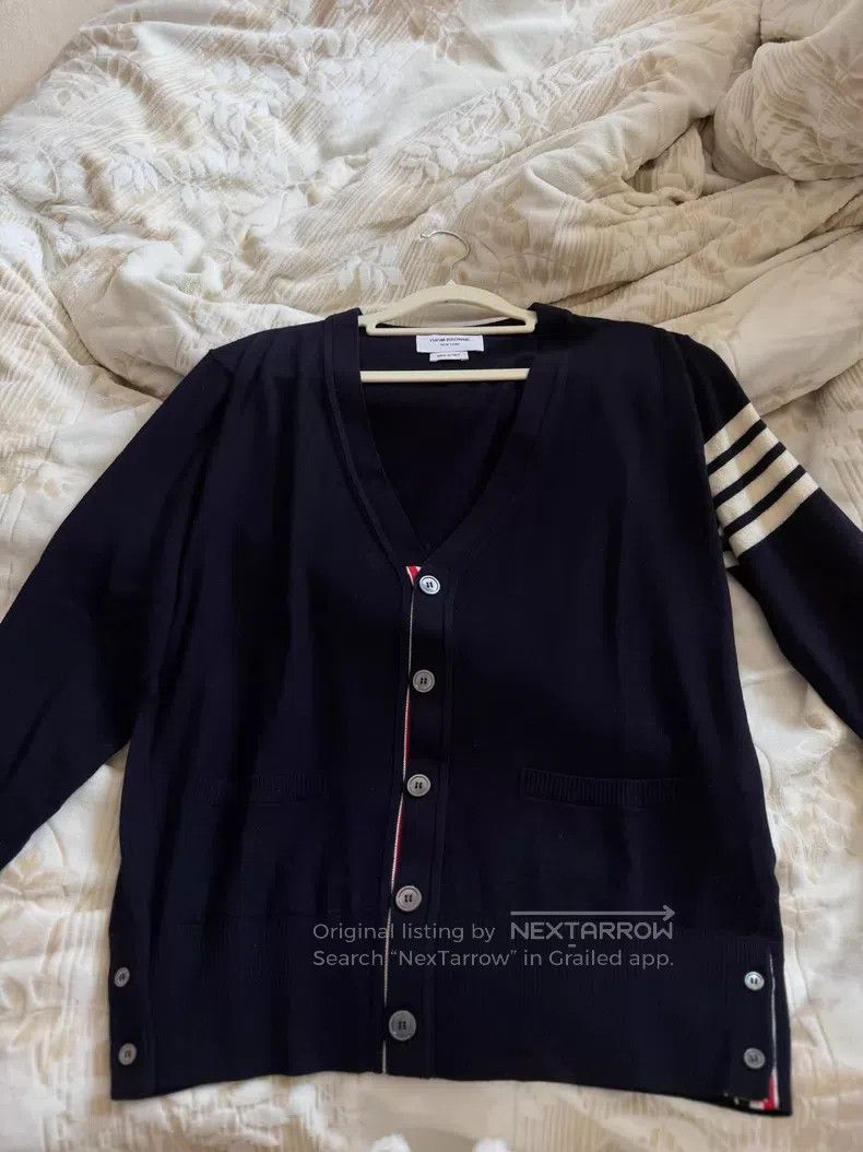 Thom Browne Thom Browne Wool Knit Cardigan Spring Size US L / EU 52-54 / 3 - 2 Thumbnail