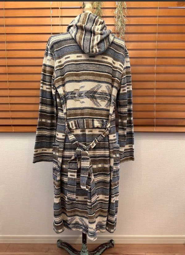 If Six Was Nine × Japanese Brand Goa Native Blanket Long Hooded Cardigan Blue Size US S / EU 44-46 / 1 - 2 Thumbnail