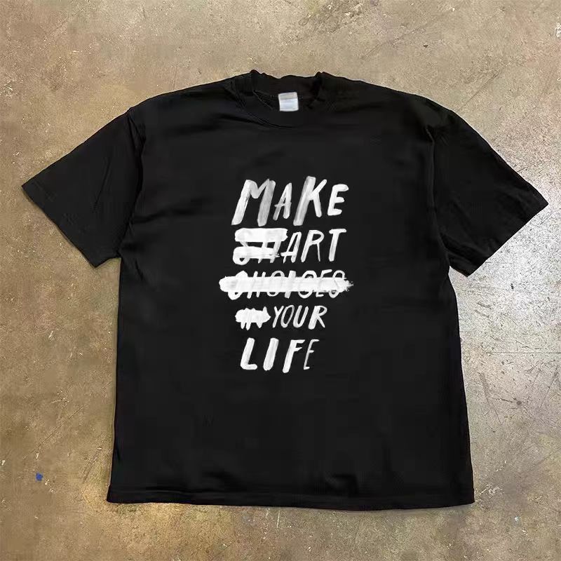 Japanese Brand × Vintage Vintage Hip Hop Street Loose Short Sleeve T-Shirt Size US XXL / EU 58 / 5 - 3 Thumbnail