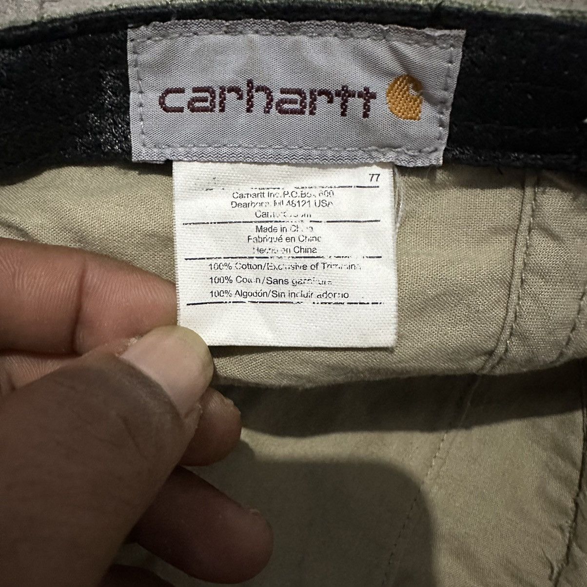Carhartt Carhartt Komando full Bordir Logo Hat Size ONE SIZE - 6 Thumbnail