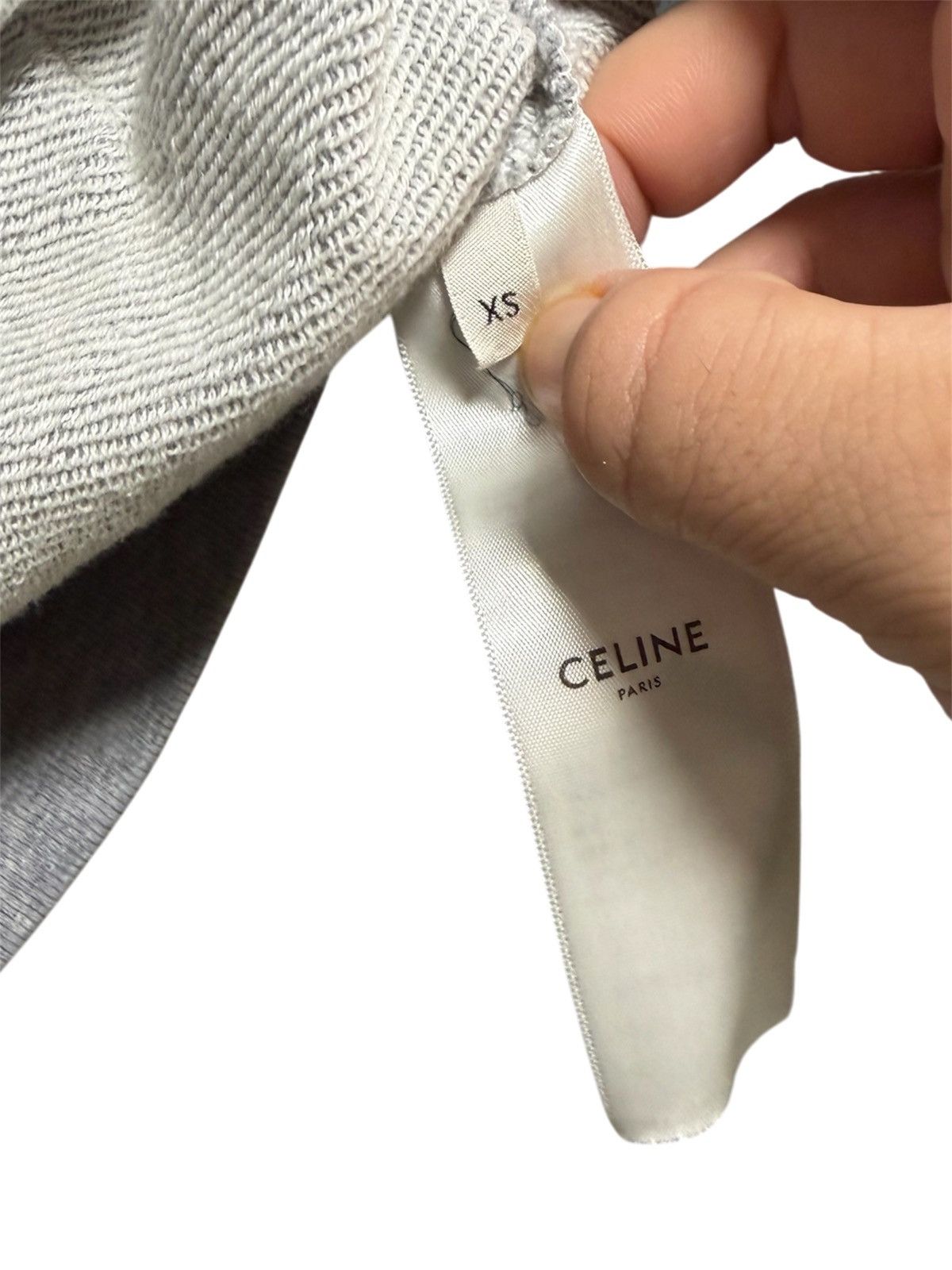 Celine Celine Women’s Cashmere Cotton Blend Classic Logo Hoodie XS Size XS / US 0-2 / IT 36-38 - 5 Thumbnail