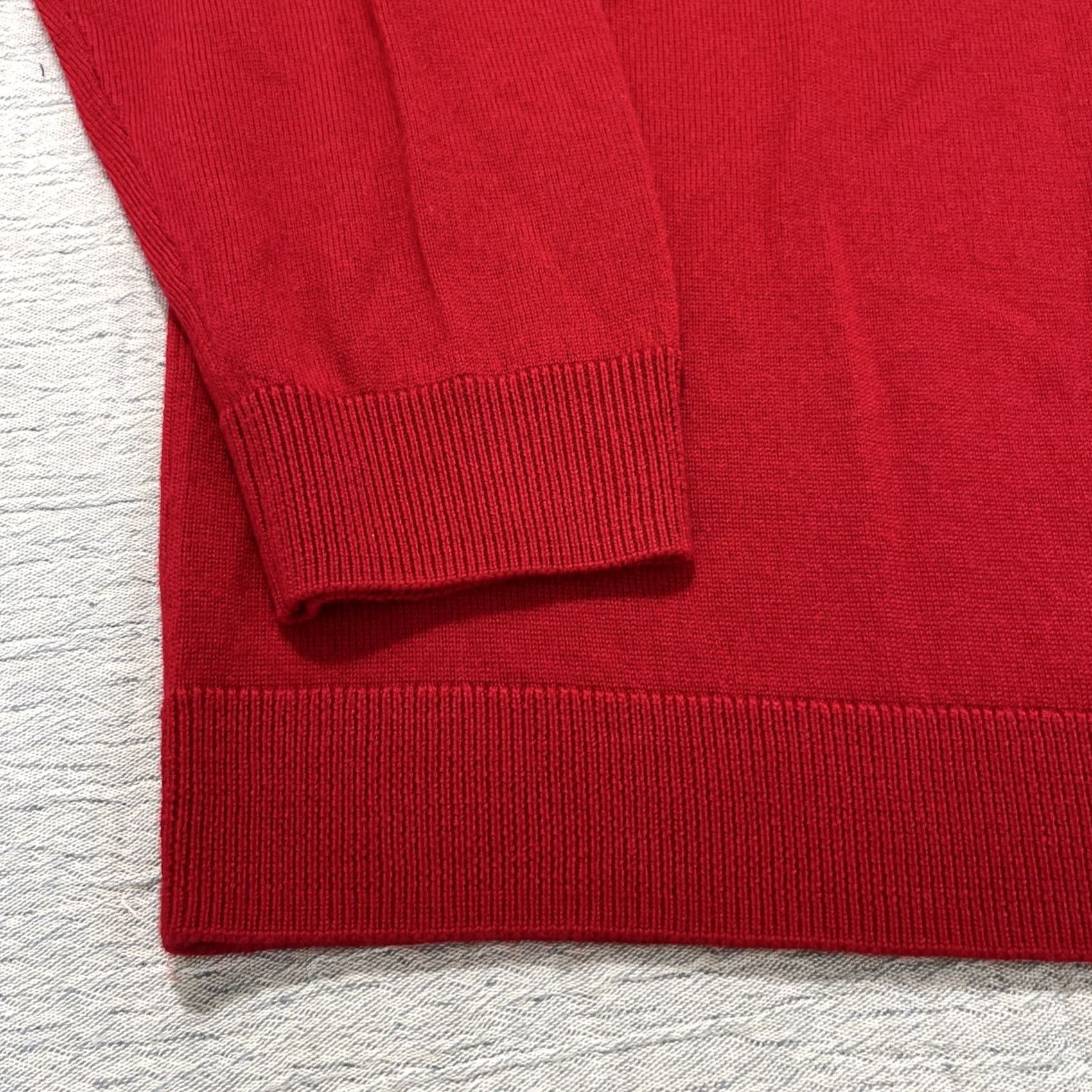 Hart Schaffner Marx Mens Big & Tall Hart Schaffner Marx Extra Fine Merino Wool V-Neck Sweater 3XB Size US XXL / EU 58 / 5 - 3 Thumbnail