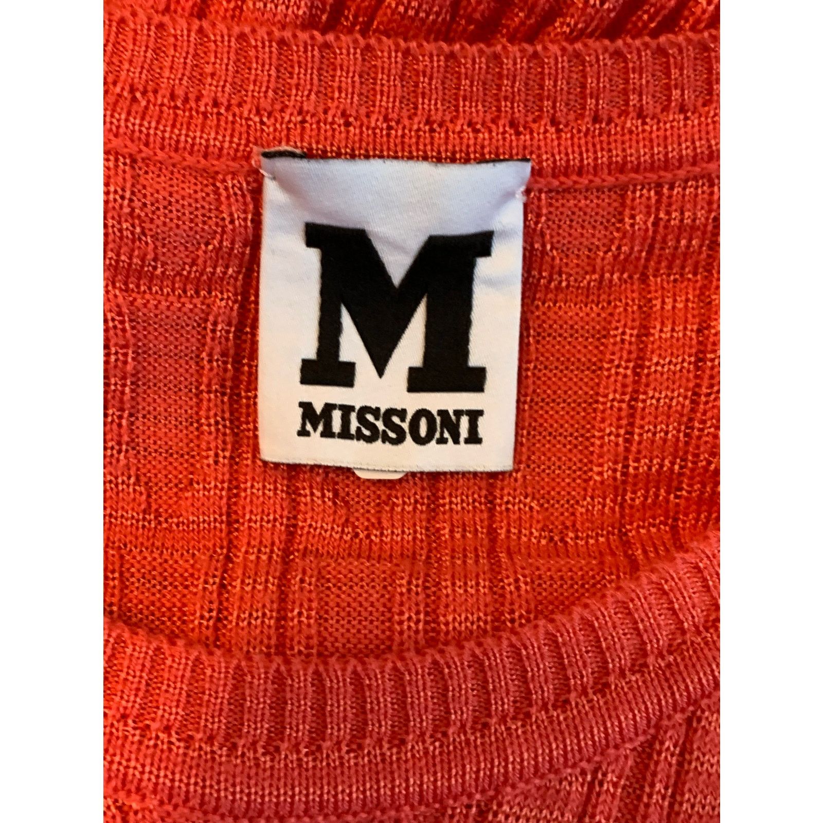 Missoni Missoni Melon Pink knit tank top size Medium Size M / US 6-8 / IT 42-44 - 3 Thumbnail
