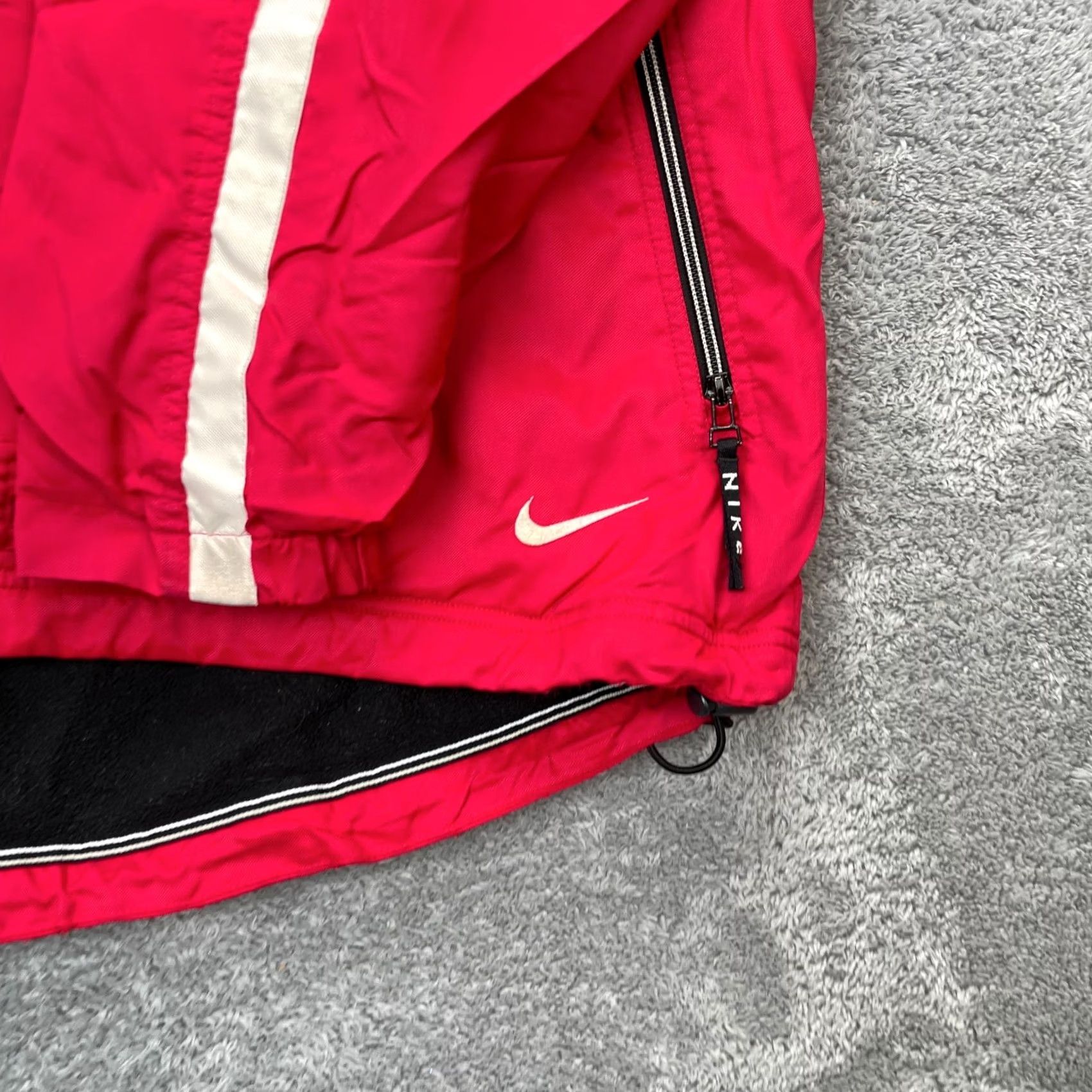 Nike VINTAGE Nike Jacket Mens XXL Red Performance Full Zip Insulated Fleece Lined Size US XXL / EU 58 / 5 - 5 Thumbnail