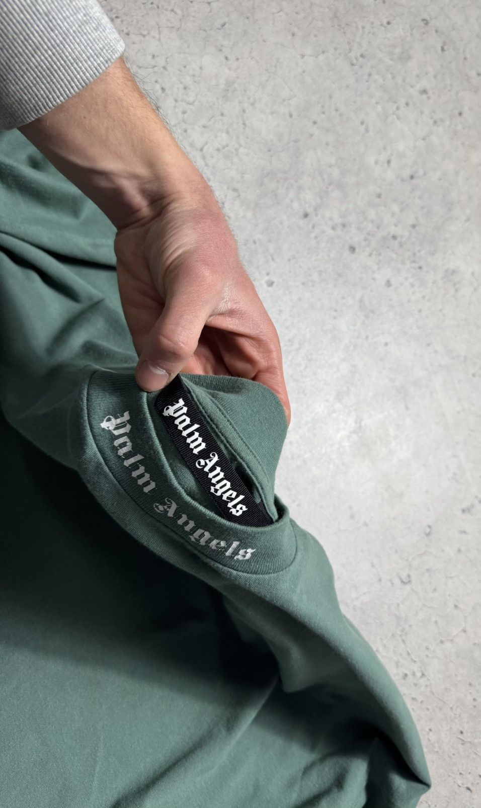 Palm Angels Palm Angels Big Logo Luxury Long Sleeve Oversize Size M Size US M / EU 48-50 / 2 - 6 Thumbnail