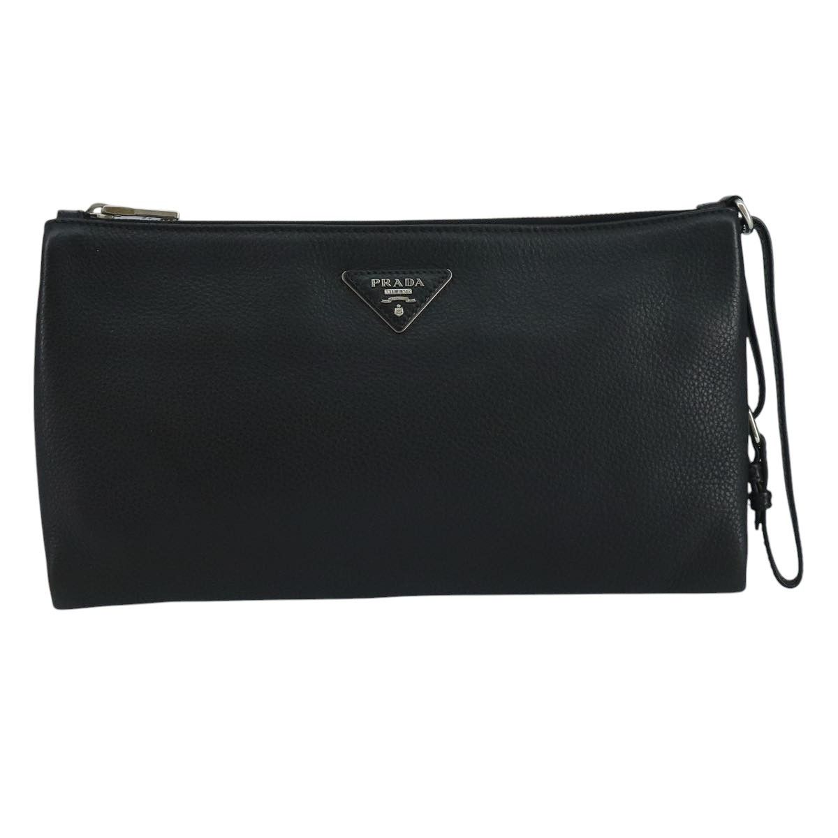 Prada Prada Triangle Logo clutch Size ONE SIZE - 1 Thumbnail