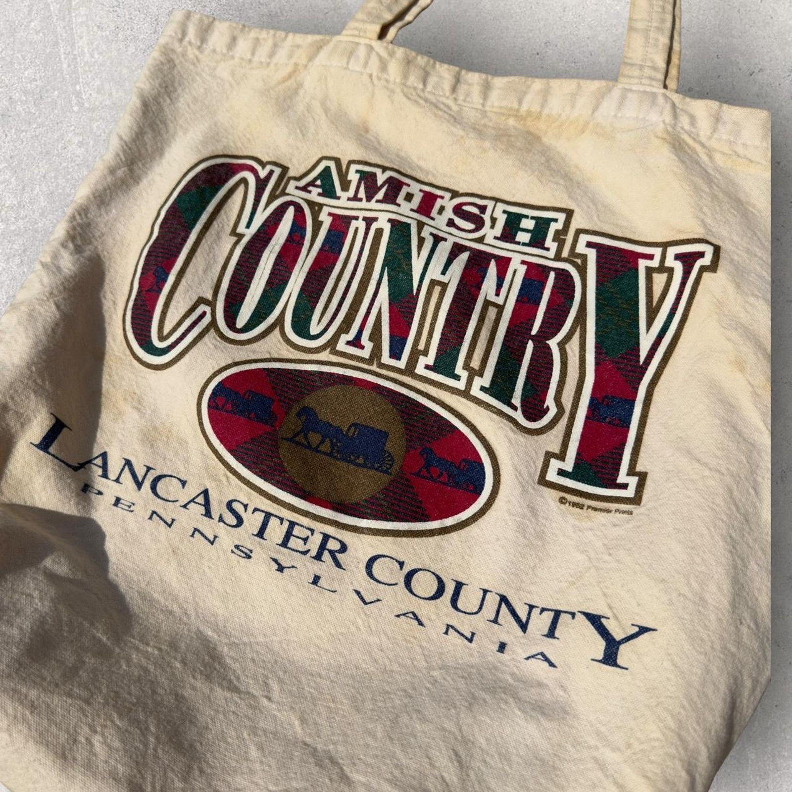 Vintage Vintage 90’s Amish Country Tote Bag Size ONE SIZE - 2 Thumbnail