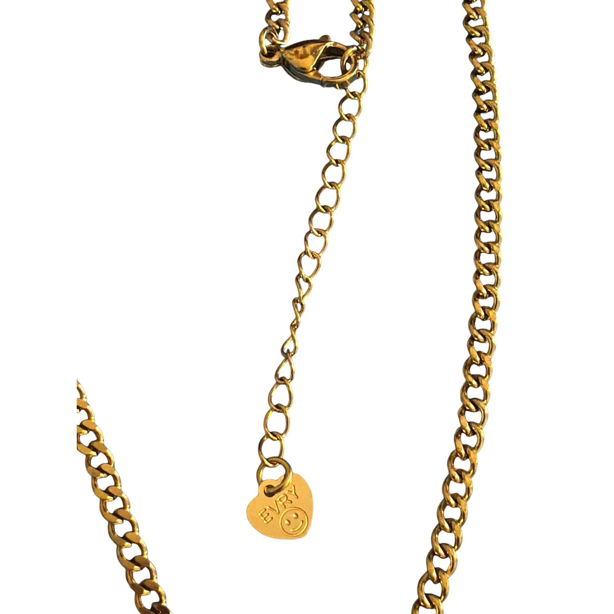 Other Lauren Evry Gold Tone Necklace Etched Cowboy Boot Pendant Ad Size ONE SIZE - 4 Thumbnail