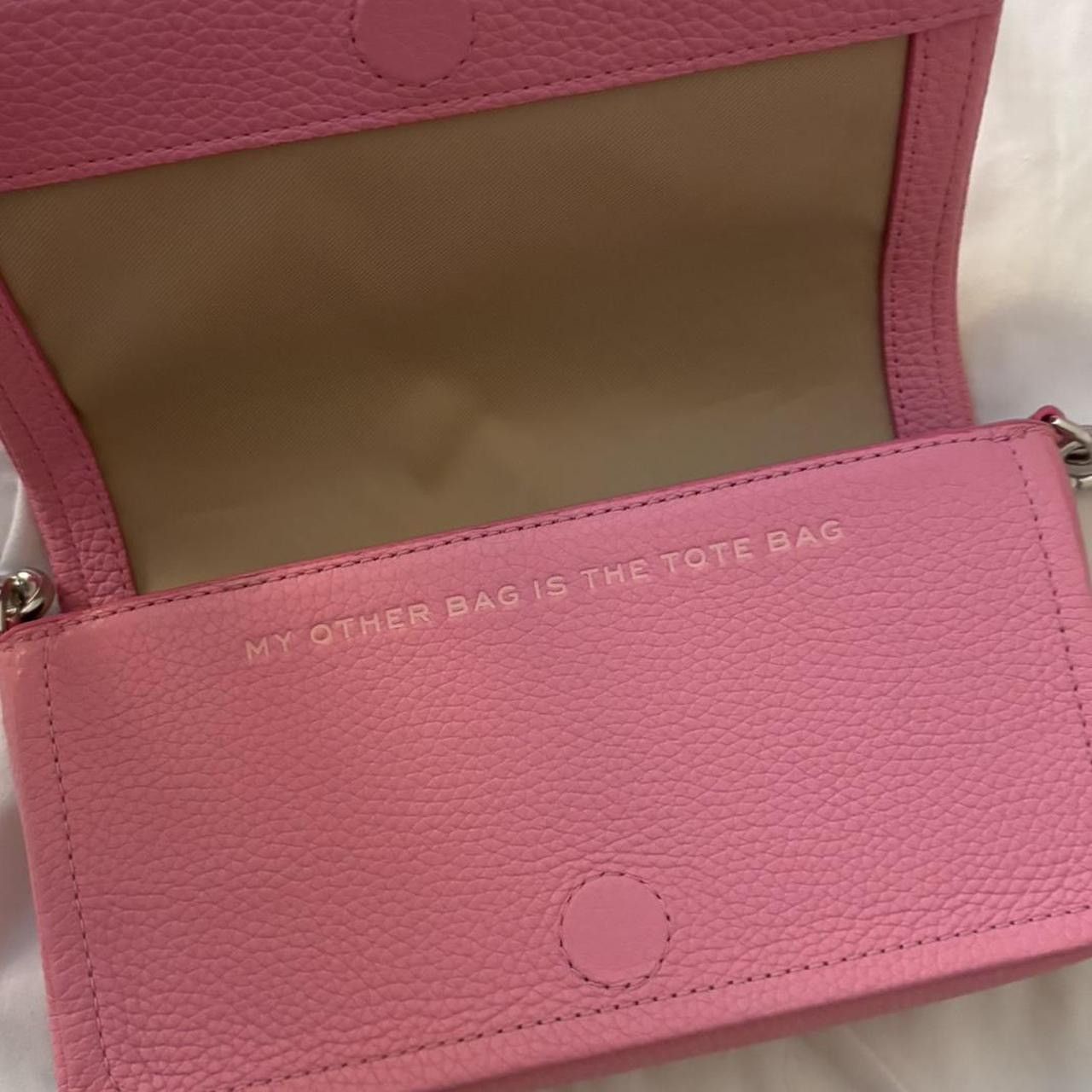 Marc Jacobs Marc Jacobs pink mini bag #pink #purse #silverhardwear Size ONE SIZE - 3 Thumbnail