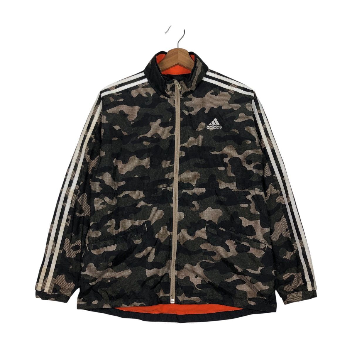Adidas 📌Light Zipper Jacket Adidas Camo Design Size US M / EU 48-50 / 2 - 2 Thumbnail