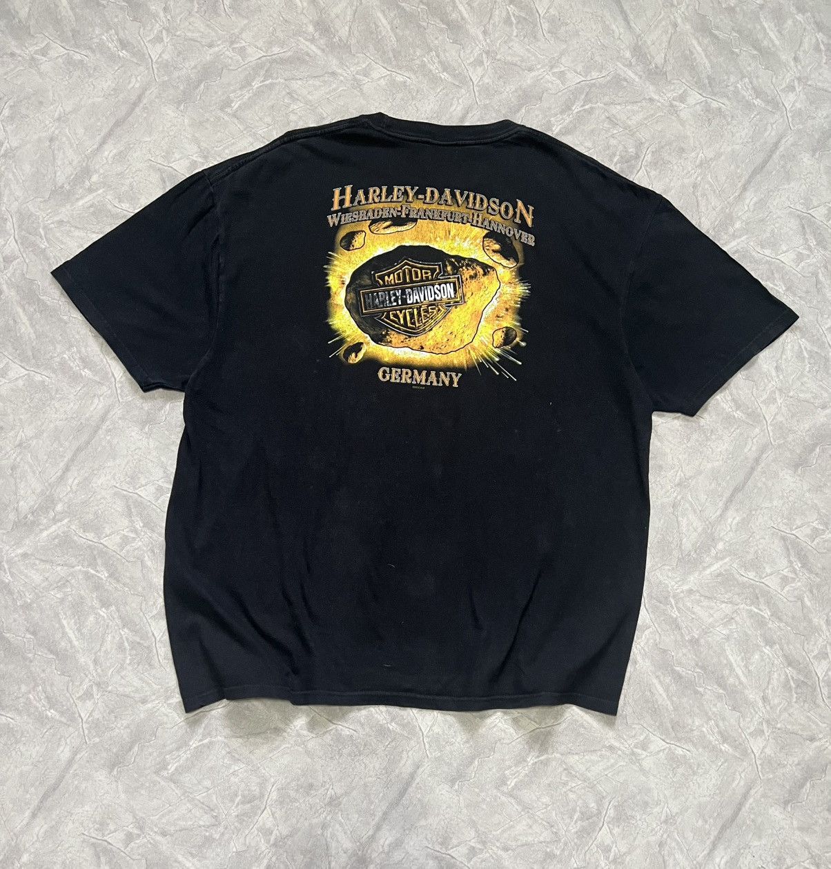 Harley Davidson Harley Davidson Black Tee Size US XXL / EU 58 / 5 - 6 Thumbnail