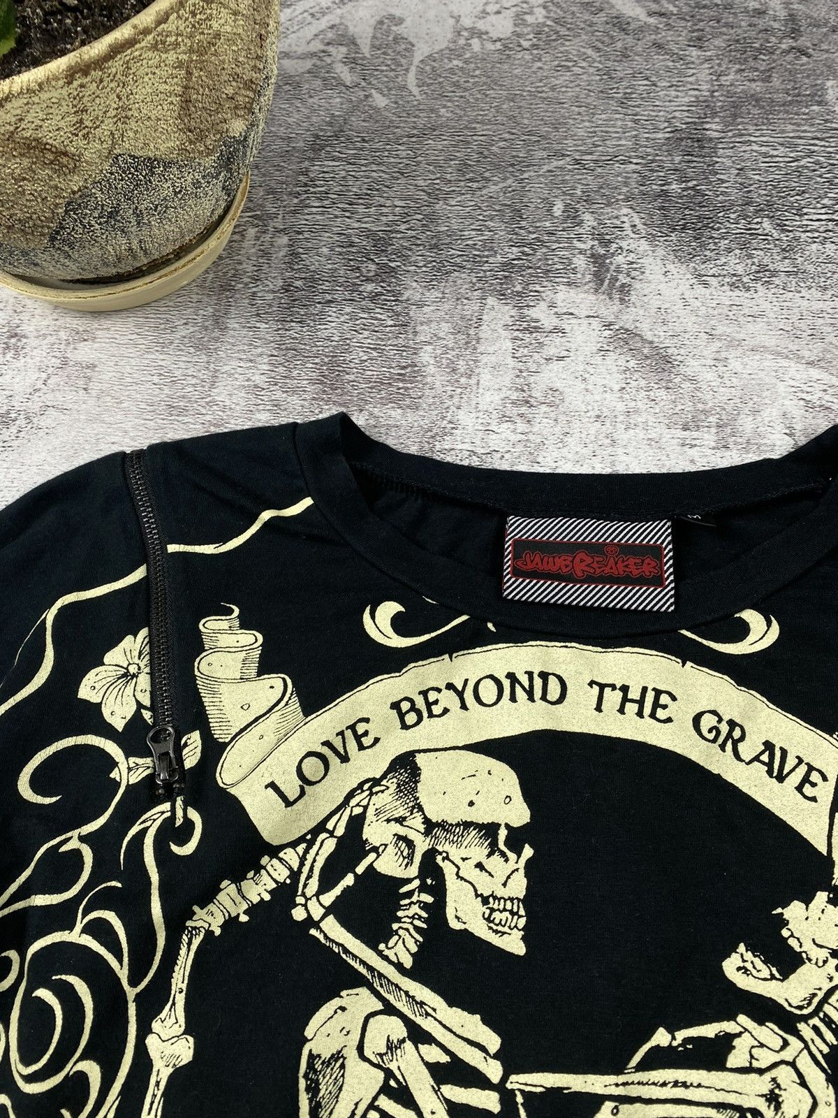 Band Tees Vintage Japanese Y2K Jaw Breaker Devil Skeleton Longsleeve Size US M / EU 48-50 / 2 - 4 Thumbnail