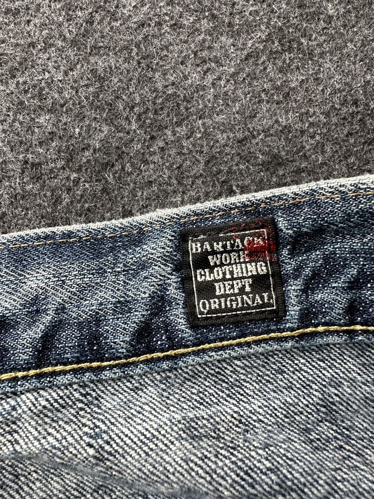 Japanese Brand Vintage Bartack Work Punk Denim W32 D257 Size US 32 / EU 48 - 15 Thumbnail