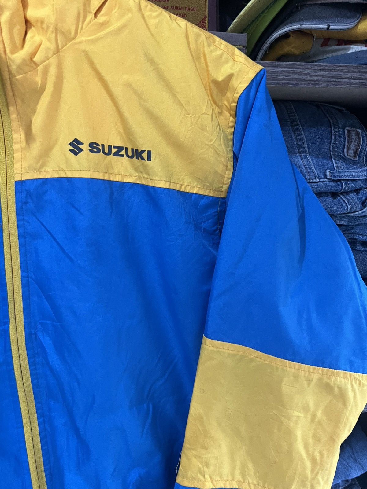 Other 🔥Rare Suzuki Base Spacia Zipper Jacket Size US M / EU 48-50 / 2 - 6 Thumbnail
