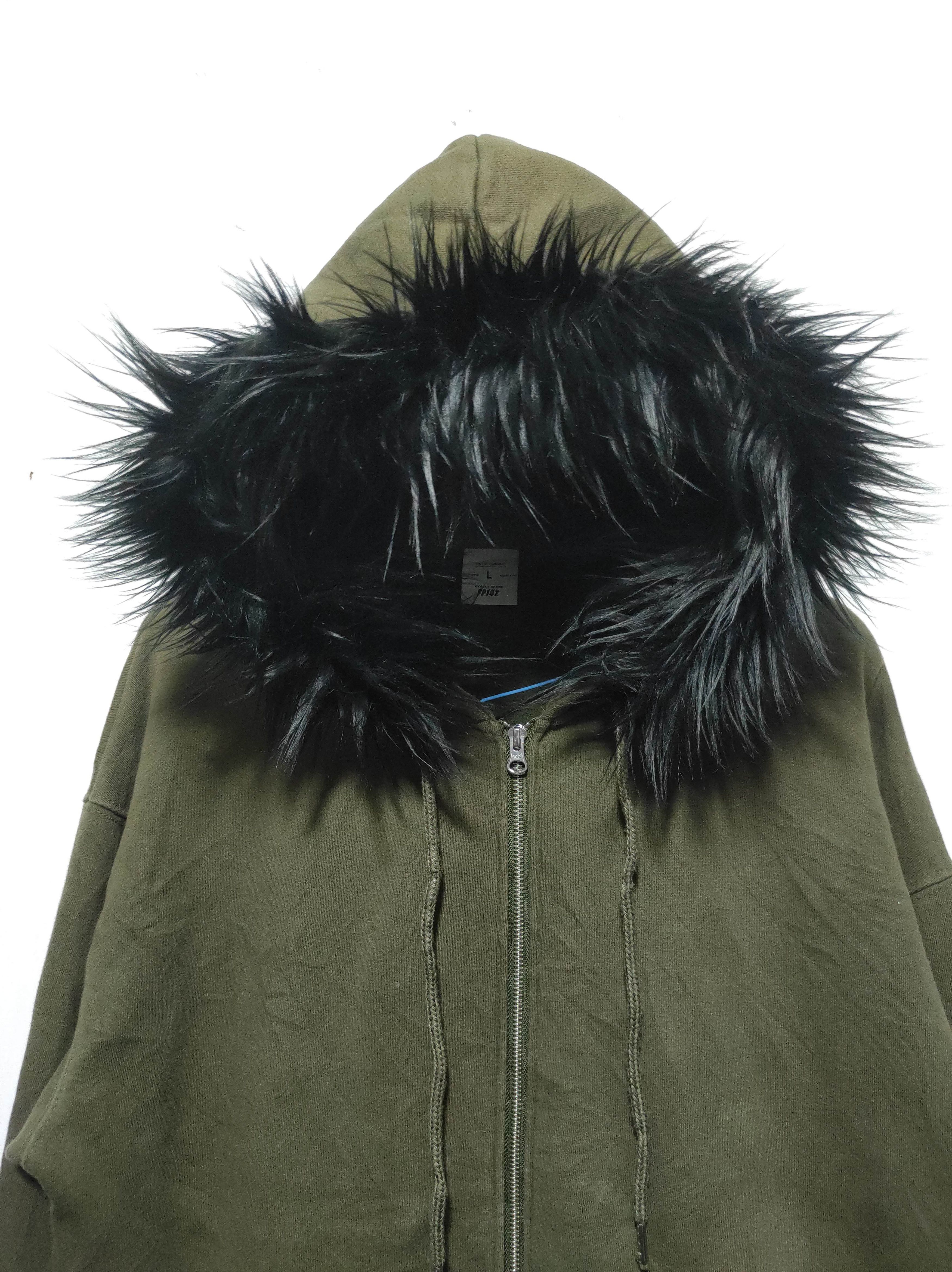 14th Addiction Basic + Unique Double Zip Fur Hoodie LGB style Size US L / EU 52-54 / 3 - 3 Thumbnail