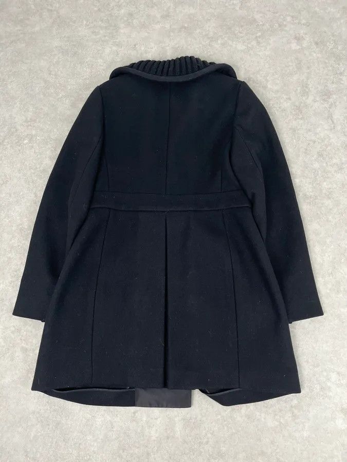 Prada AW2008 Prada Black Black Classy Wool Coat Size S / US 4 / IT 40 - 5 Thumbnail
