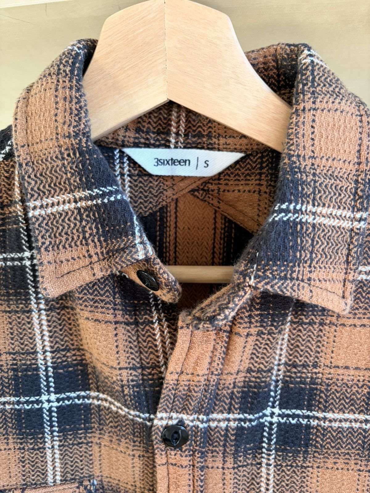 3sixteen 3sixteen cross cut flannel small S Size US S / EU 44-46 / 1 - 2 Thumbnail