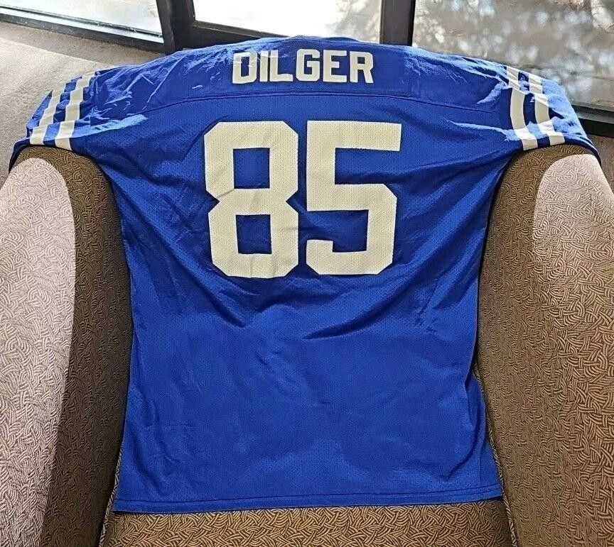 Puma Vintage 90s Puma Ken Dilger Colts Football Jersey Men's XXL Size ONE SIZE - 7 Thumbnail