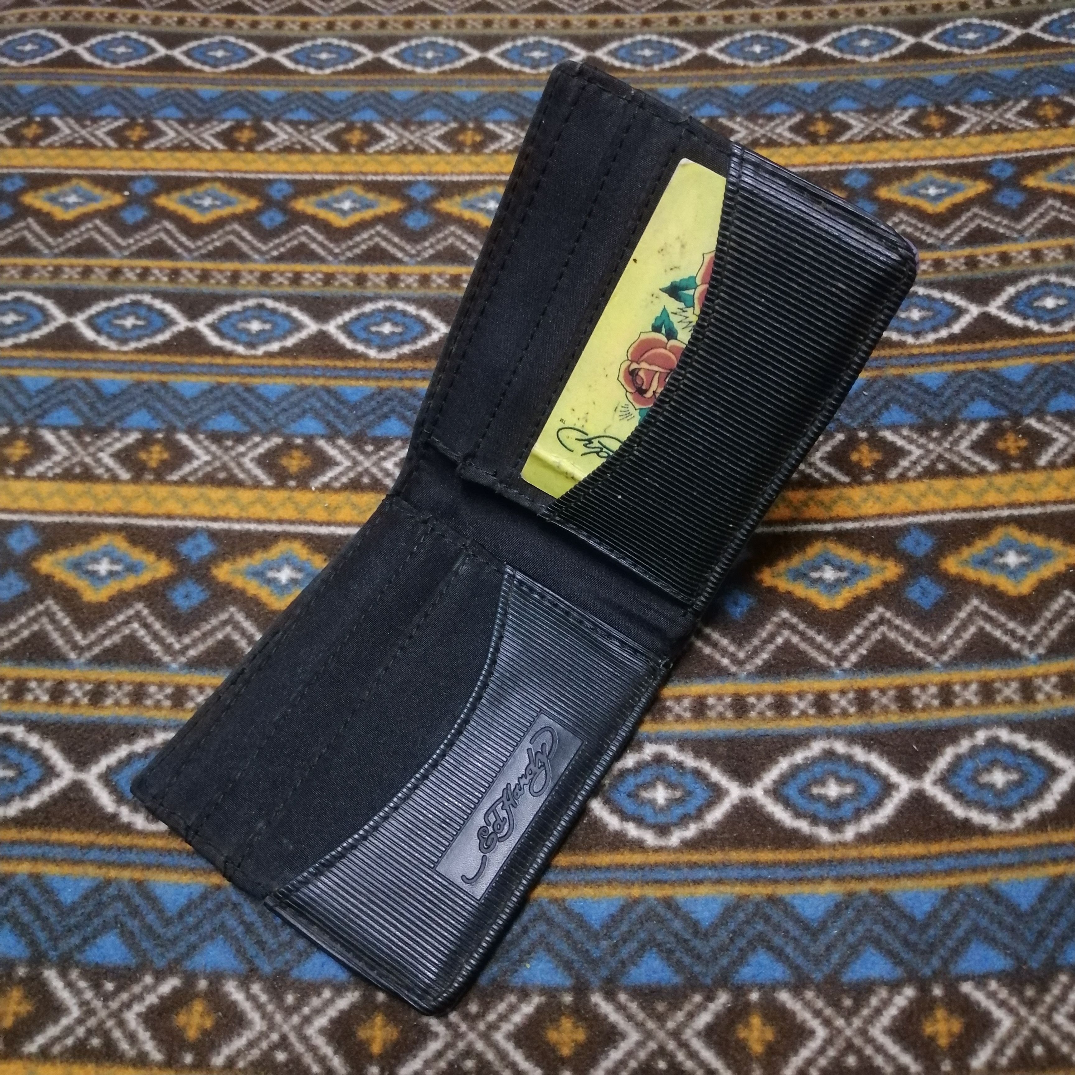 Ed Hardy Vintage Ed Hardy Olive Skull Wallets Size ONE SIZE - 8 Thumbnail