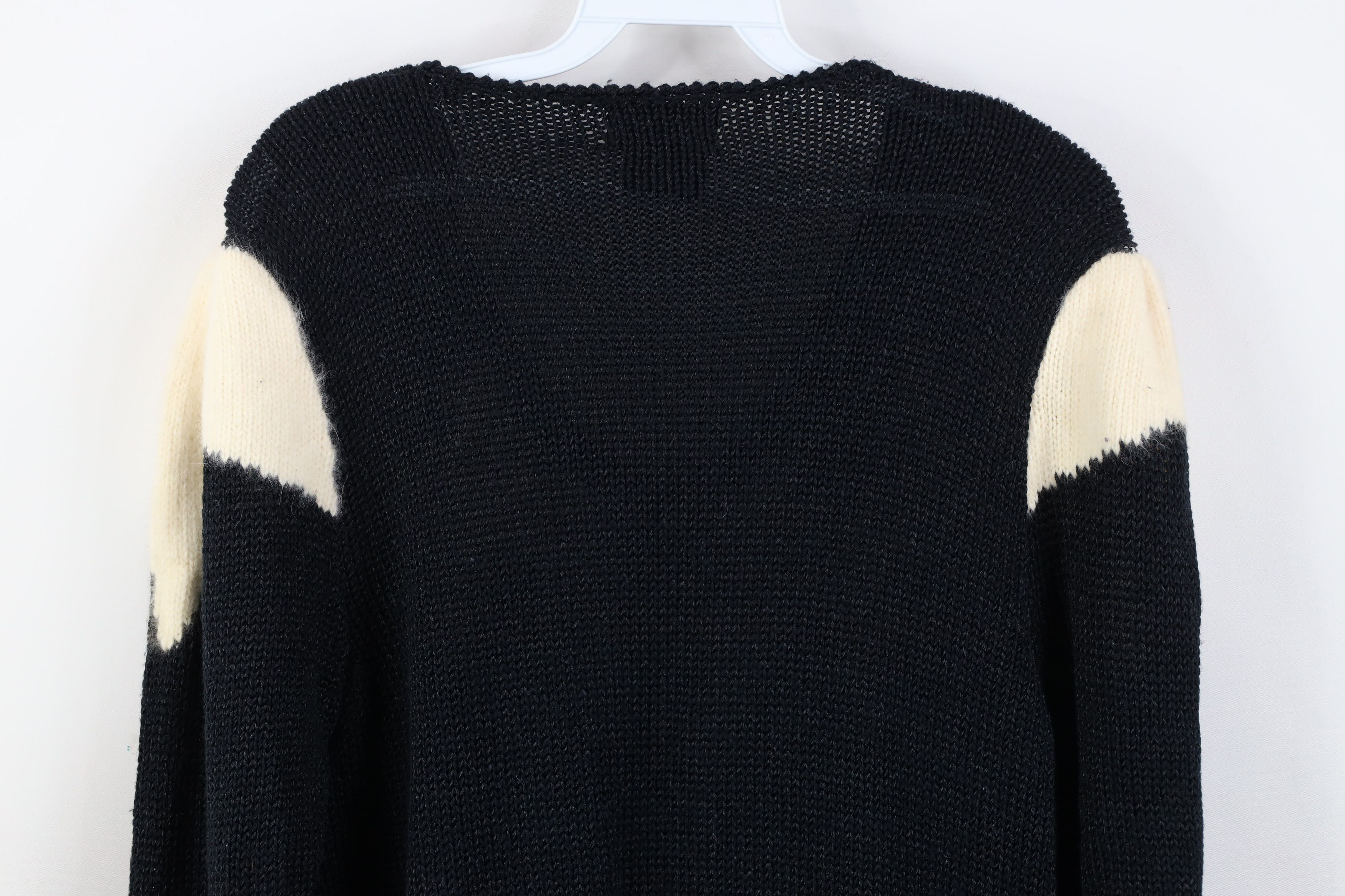 Vintage Vintage 80s 90s Streetwear Puff Sleeve Angora Blend Sweater Size M / US 6-8 / IT 42-44 - 11 Thumbnail