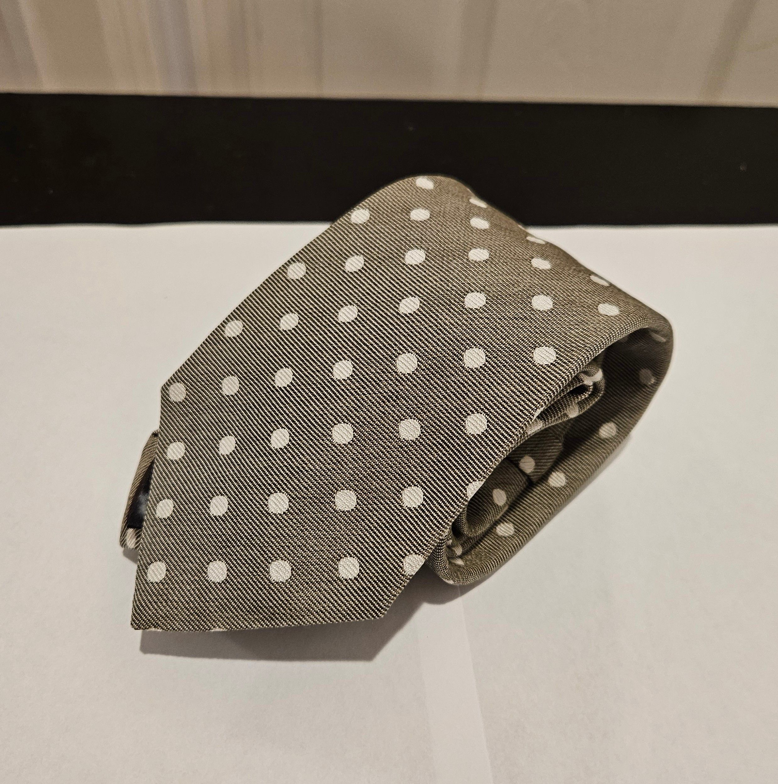 Other BLICK Necktie Eighty Polka Dots (Made in Italy) Size ONE SIZE - 3 Thumbnail
