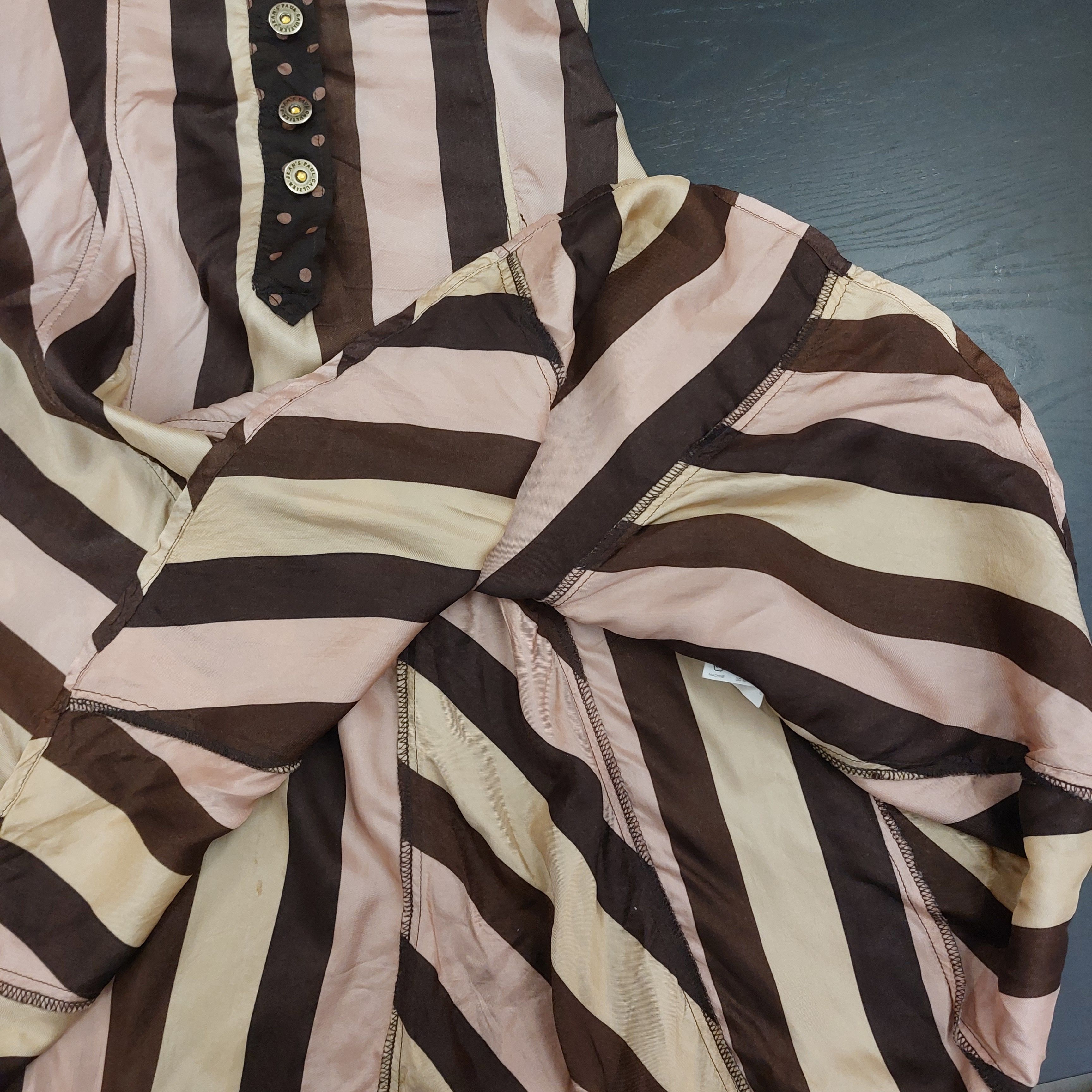 Jean Paul Gaultier Jean Paul Gaultier vintage viscose shirt dress Size S / US 4 / IT 40 - 19 Thumbnail
