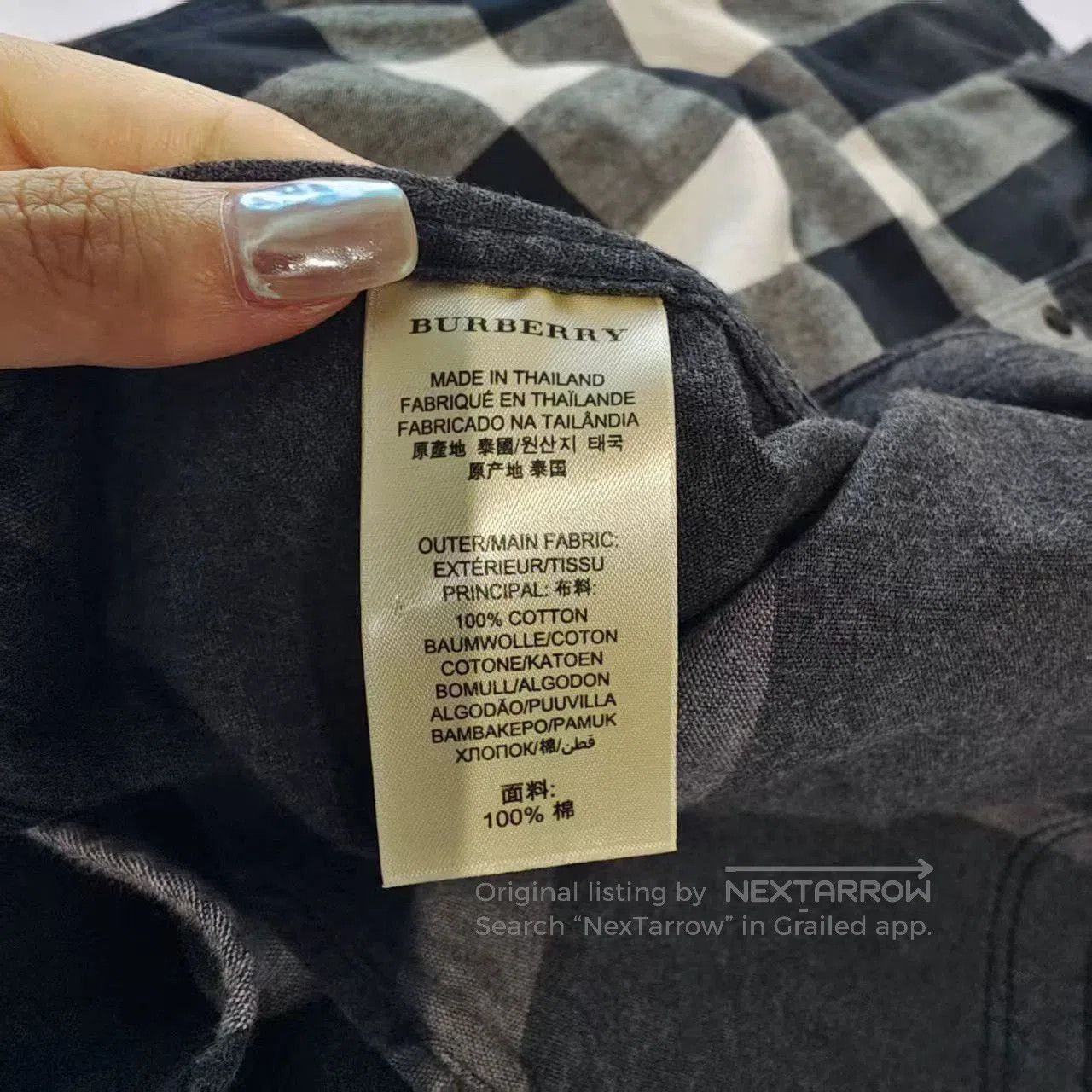 Burberry burberry checkered shirt in size small. Size US S / EU 44-46 / 1 - 5 Thumbnail
