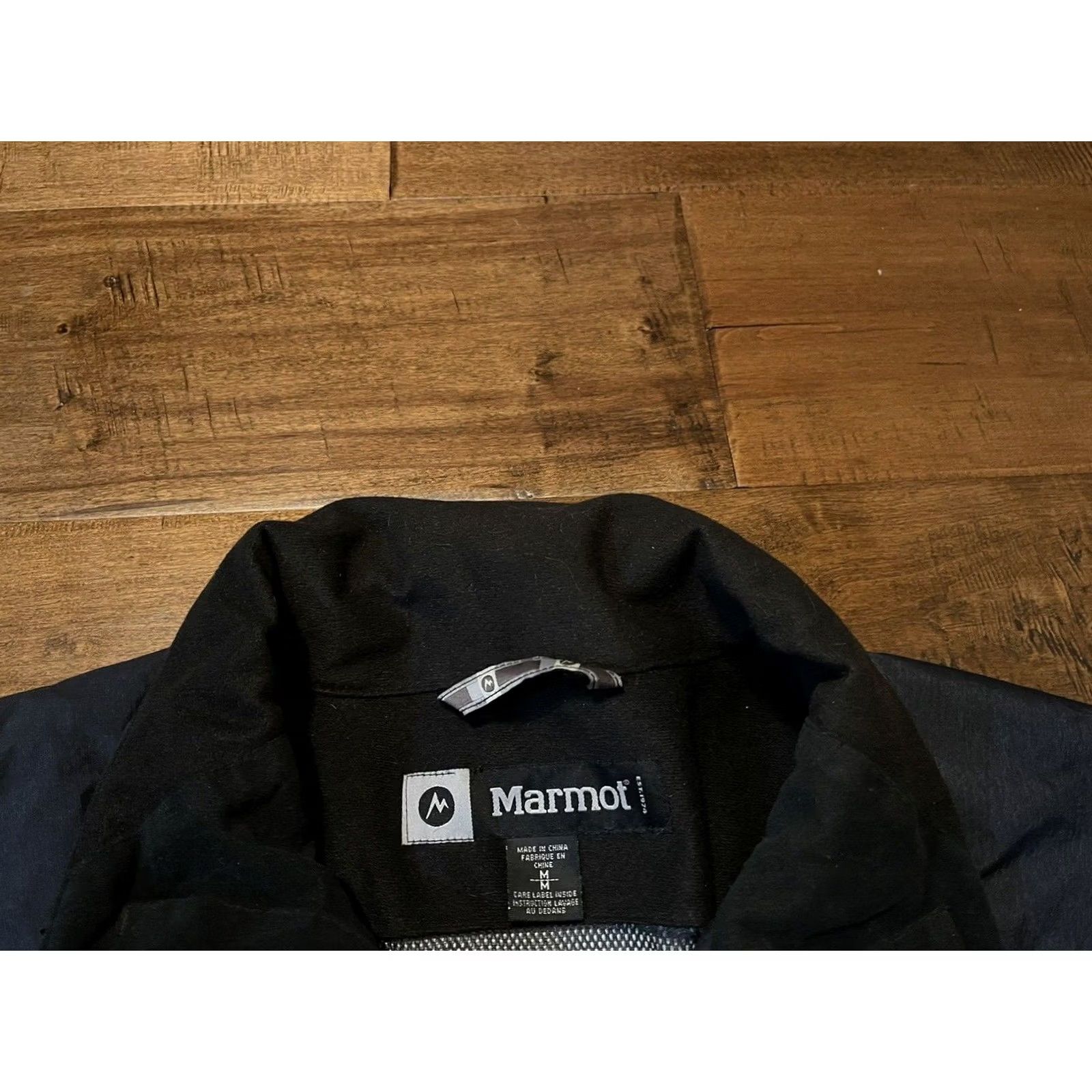 Marmot Marmot Jacket Shell Black Gray Full Zip Winter Rain Snow Hiking Coat Men's M Size US M / EU 48-50 / 2 - 3 Thumbnail