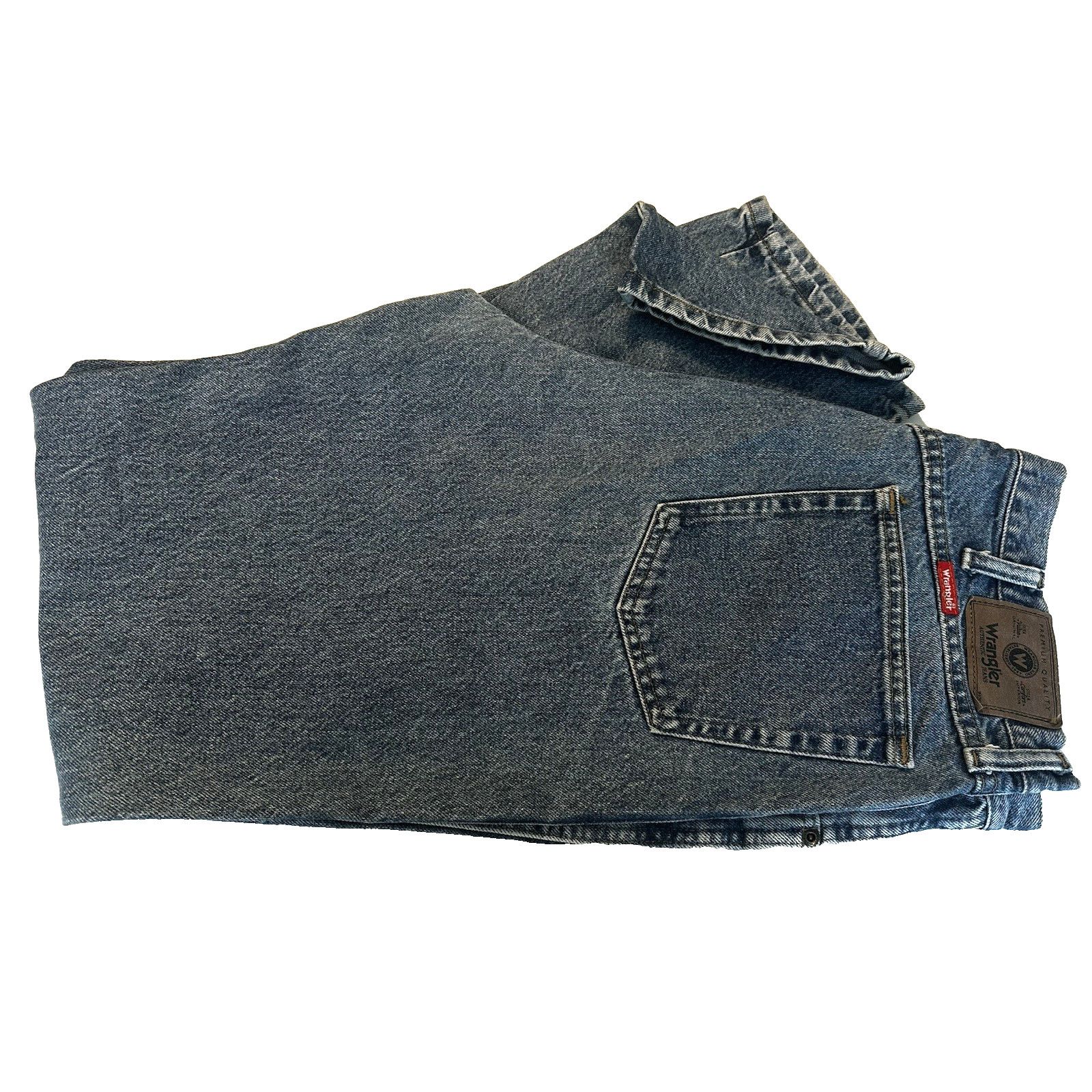 Wrangler Wrangler Men's Jeans Blue 38x34 Regular Fit Western Cowboy Size US 38 / EU 54 - 1 Thumbnail
