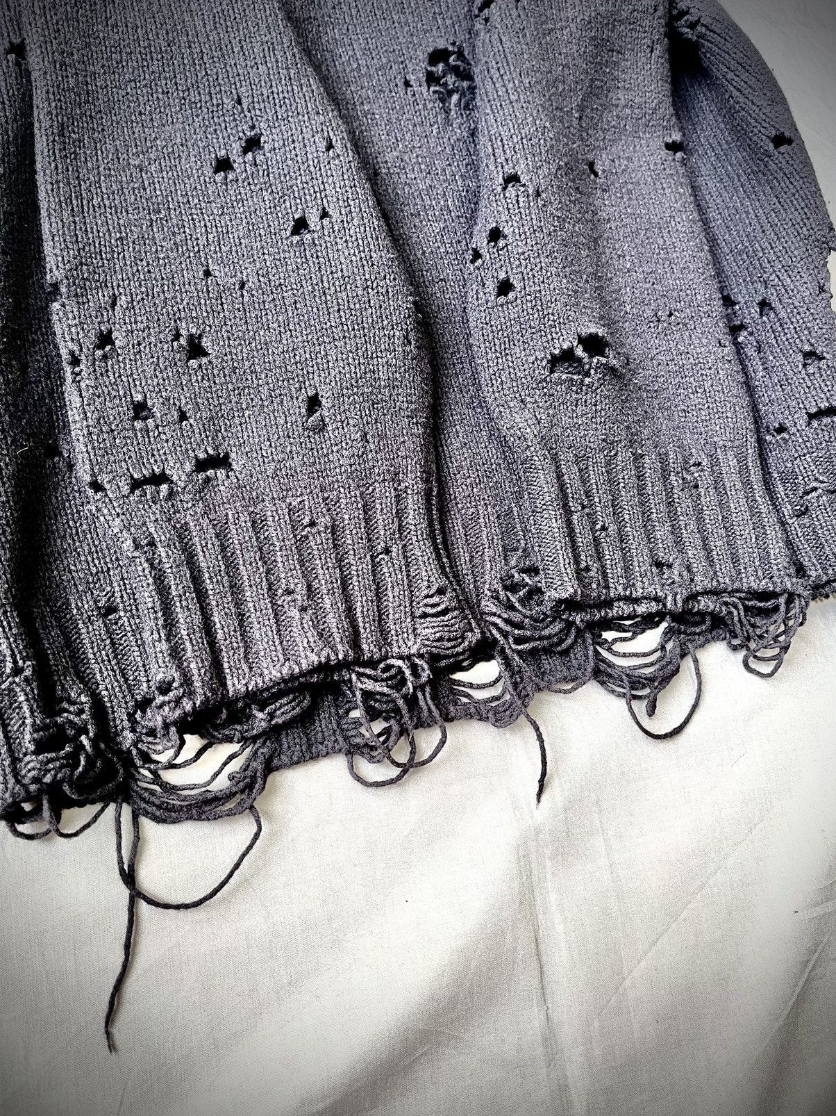 Takahiromiyashita The Soloist. TAKAHIROMIYASHITA The Soloist. A/W 16 Distressed Sweater Size US M / EU 48-50 / 2 - 3 Thumbnail