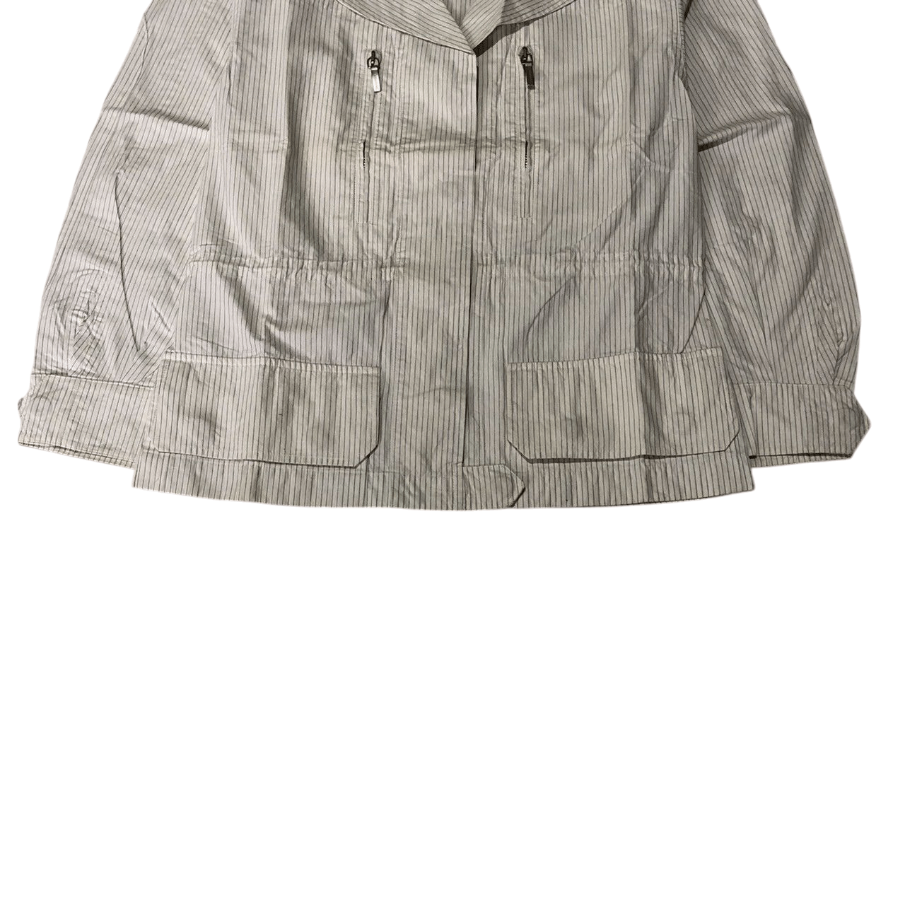 Jil Sander Jil Sander Pinstripe Utility Jacket (SS2000s) Size XS / US 0-2 / IT 36-38 - 3 Thumbnail
